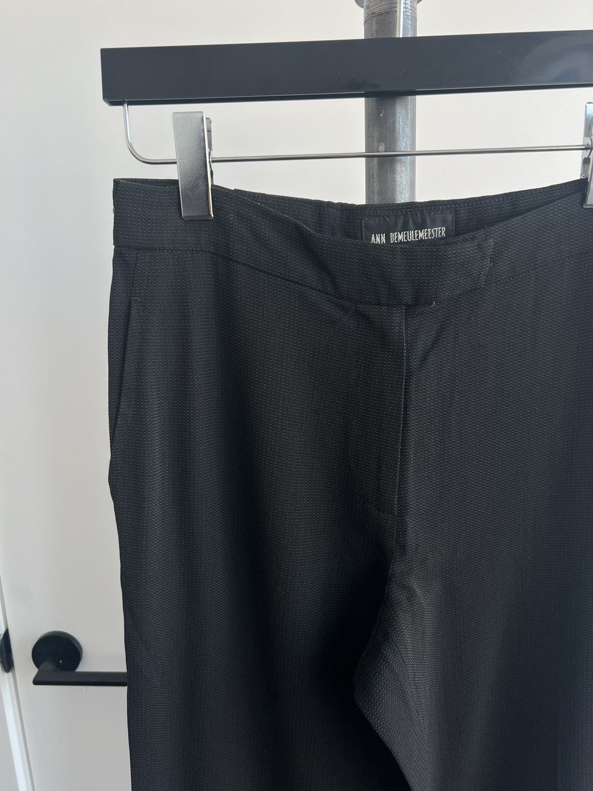 Ann Demeulemeester 90s Zipper-Waist Trousers Size 27" / US 4 / IT 40 - 2 Thumbnail