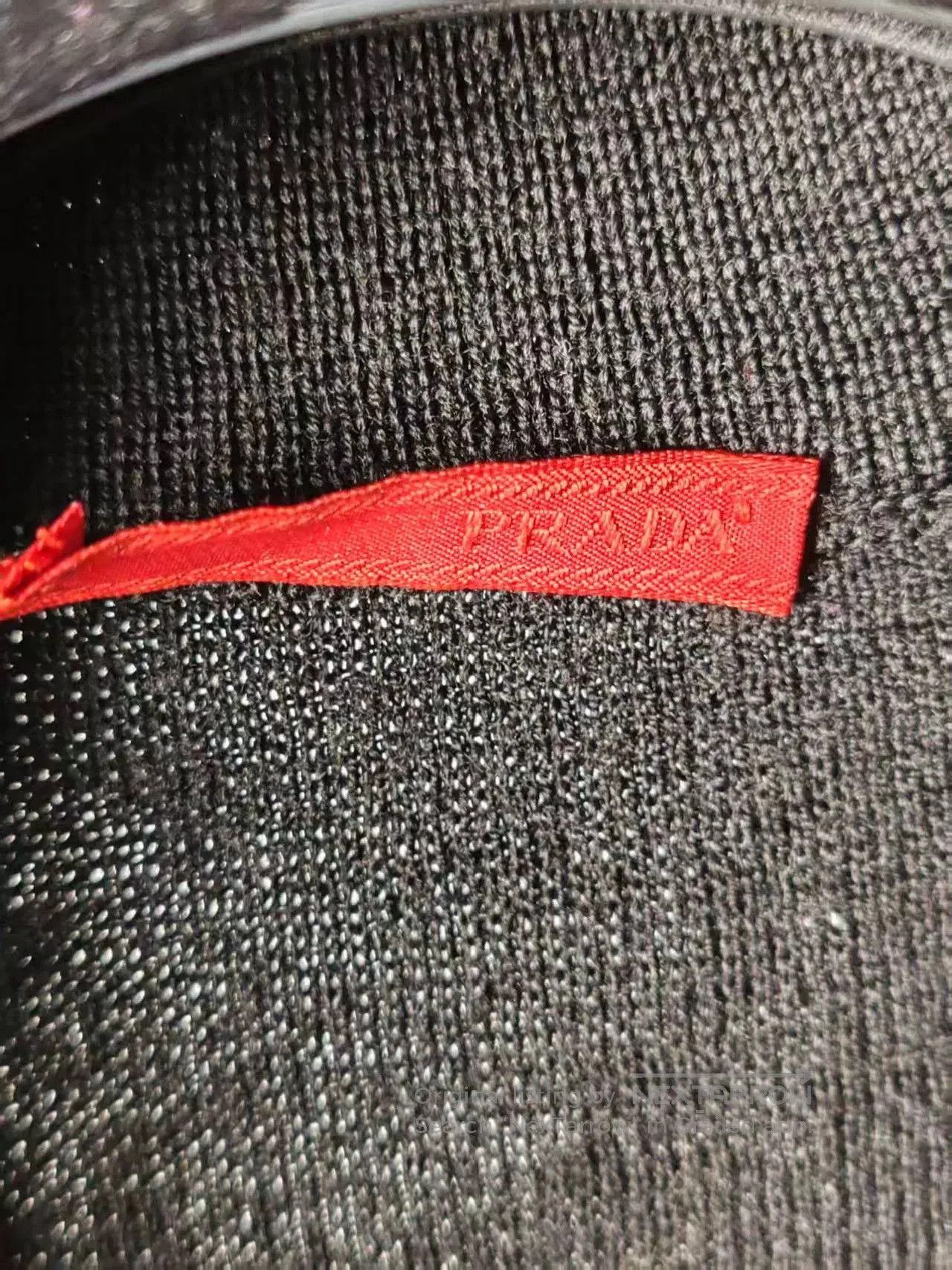 Prada Prada Logo Wool Coat with Stripe Detail. Size US M / EU 48-50 / 2 - 3 Thumbnail