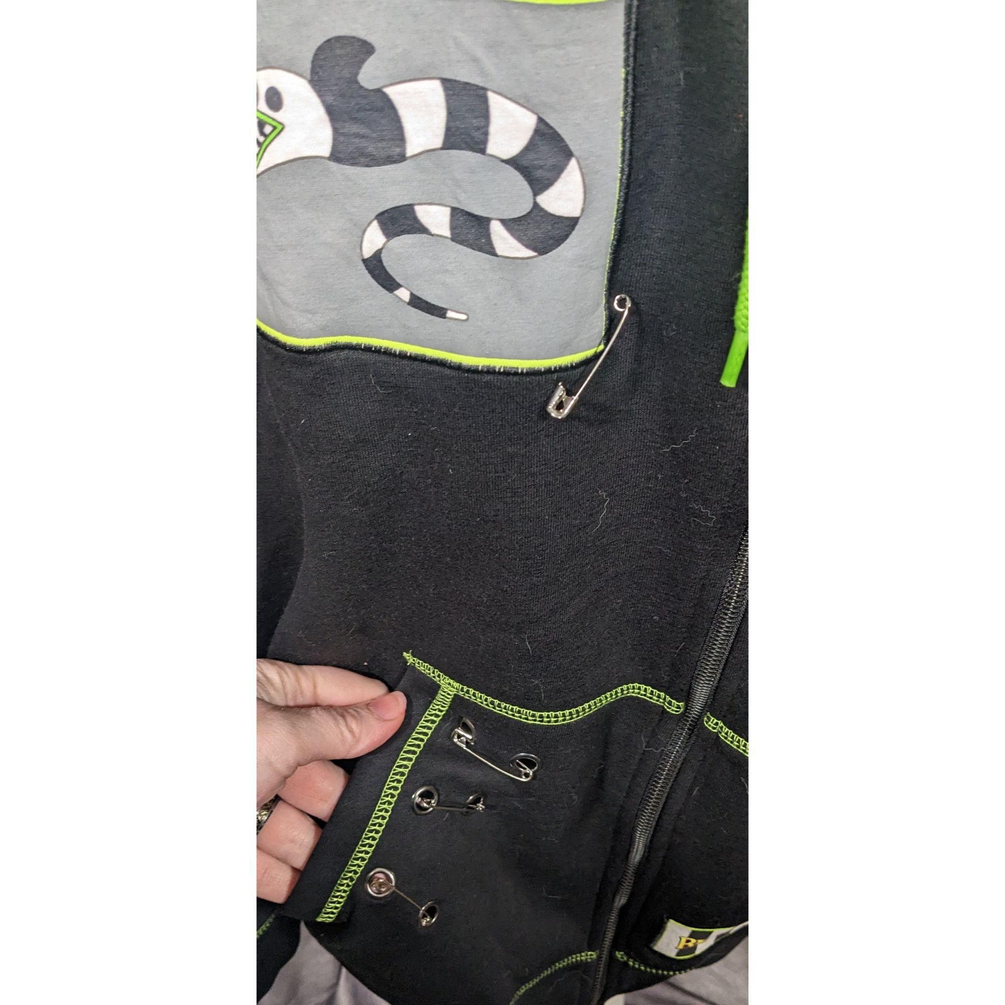 Other Beetlejuice Full Zip Hoodie Size XL / US 12-14 / IT 48-50 - 6 Thumbnail