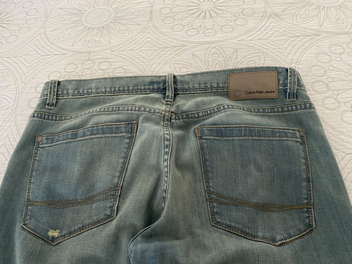 Calvin Klein Calvin Klein CK Jeans Mens Stretch Skinny Blue Size 34x27 Size US 34 / EU 50 - 3 Thumbnail