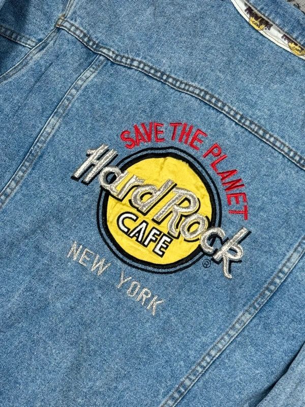 Hard Rock Cafe Vintage Hard Rock Cafe New York S 90s denim jacket Size US S / EU 44-46 / 1 - 6 Thumbnail