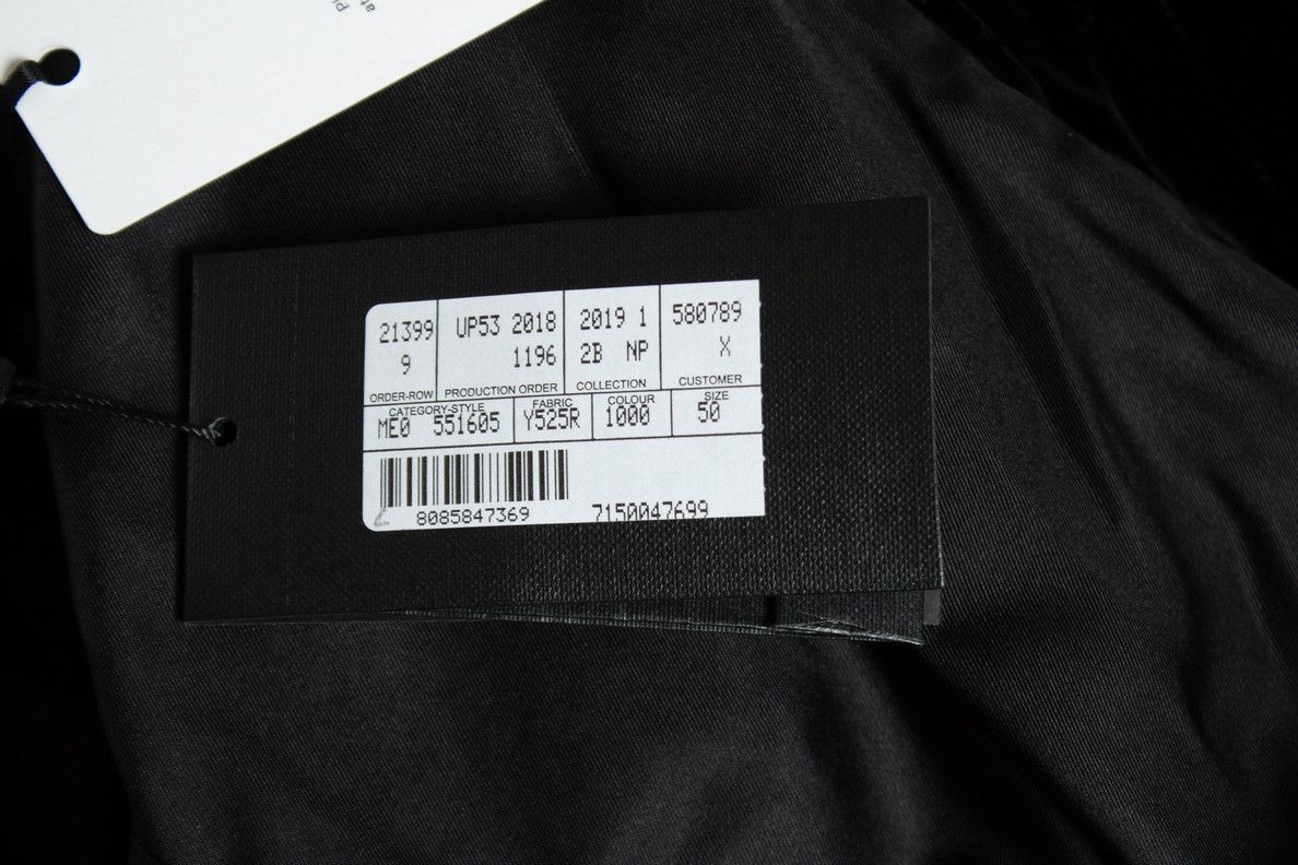 Saint Laurent Paris Saint Laurent, Crystal velvet teddy bomber 2018 Size US L / EU 52-54 / 3 - 10 Thumbnail