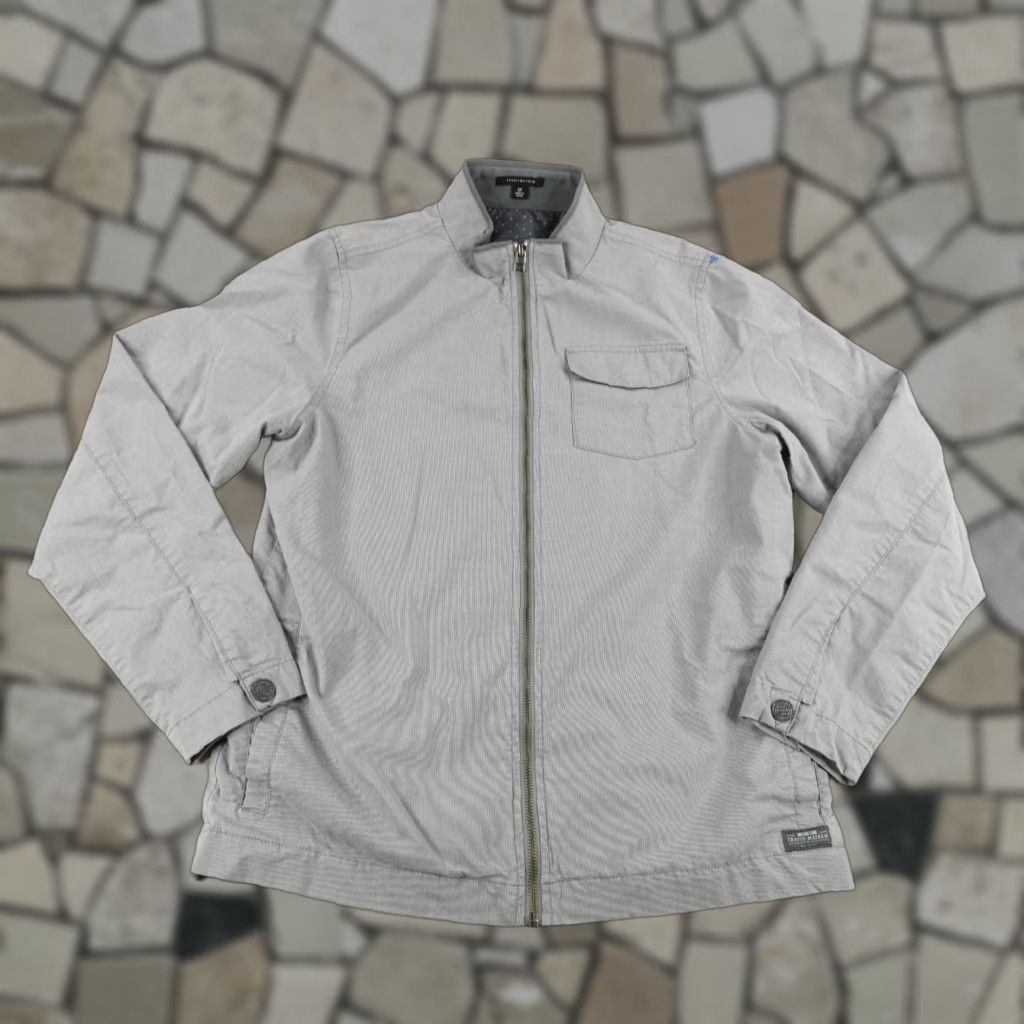 TravisMathew Travis Mathew Performance Golf Jacket Mens Medium Gray Full Zip Windbreaker Size US M / EU 48-50 / 2 - 1 Thumbnail