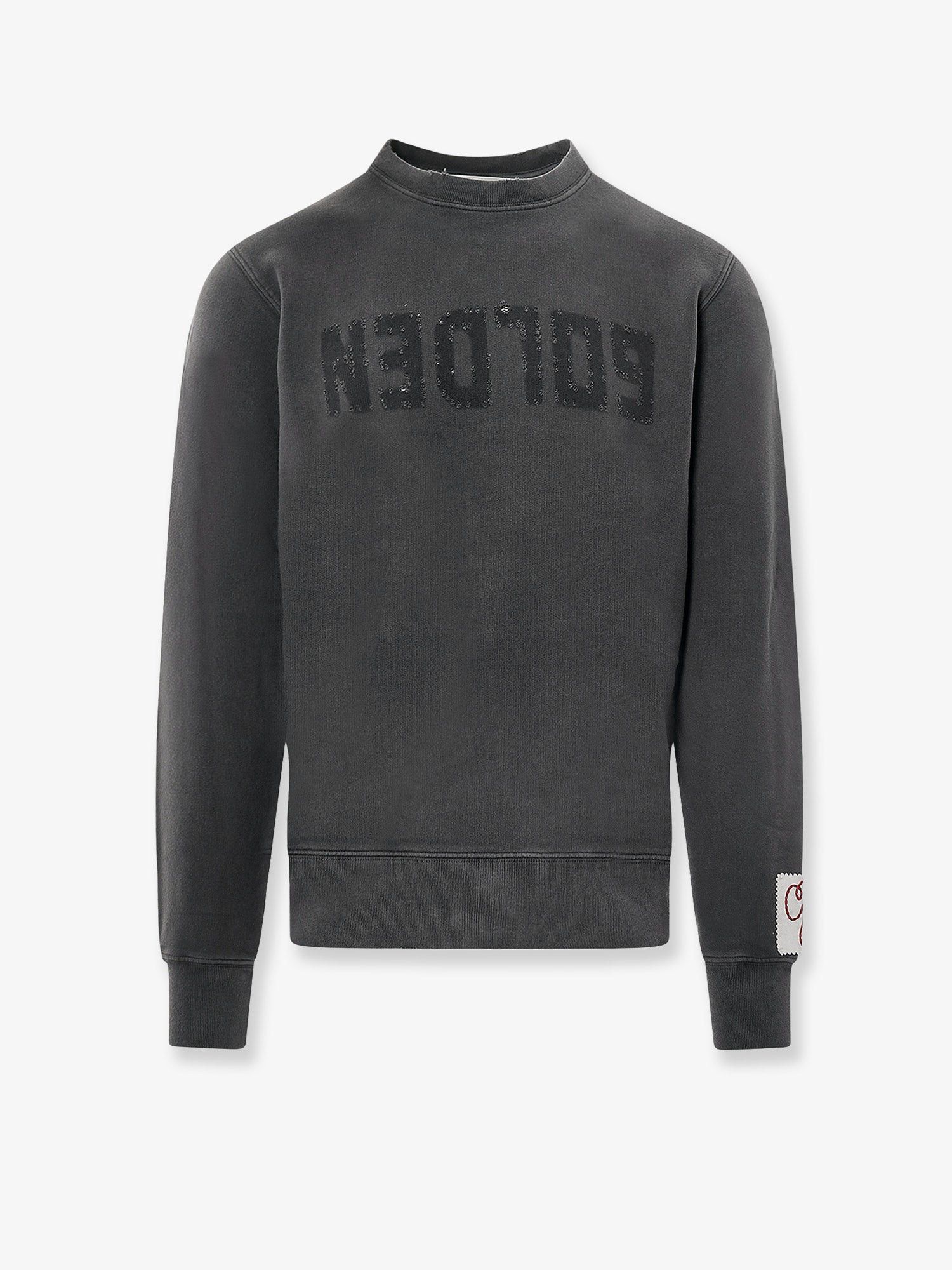 Golden Goose Regular Distressed cotton sweatshirt L - USA Tariffs Included Size US L / EU 52-54 / 3 - 1 Thumbnail
