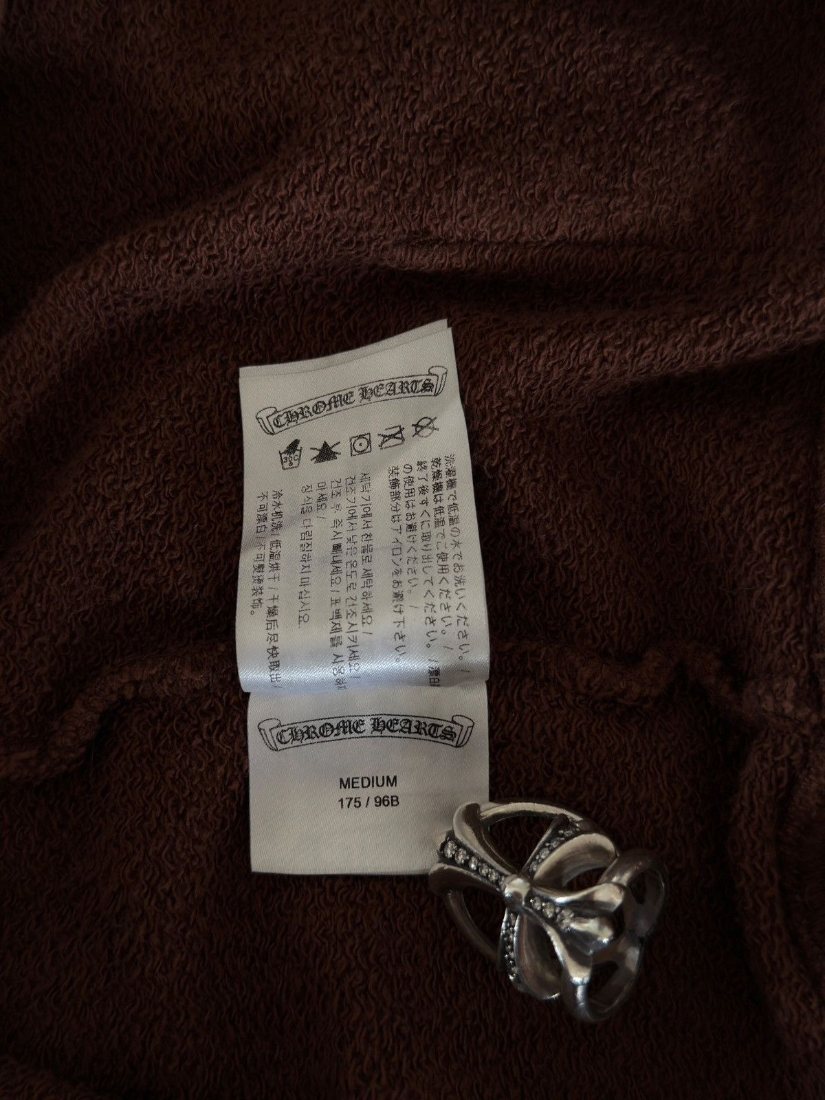 Chrome Hearts Chrome Hearts Matty Boy ‘Structure’ Brown Hoodie Sweatshirt Size US M / EU 48-50 / 2 - 11 Thumbnail