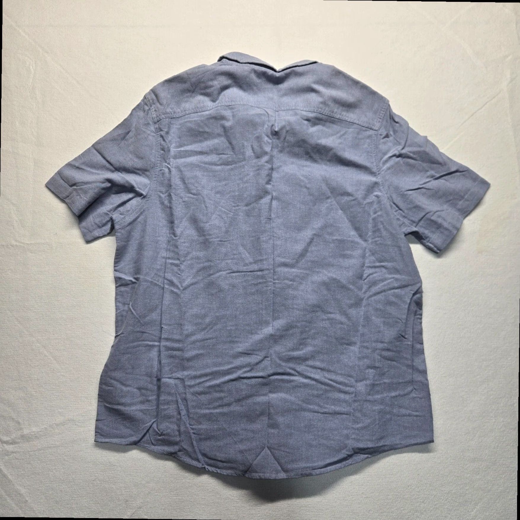 George George Button Up Shirt Short Sleeve Gray Adult Men's XL Size US XL / EU 56 / 4 - 6 Thumbnail