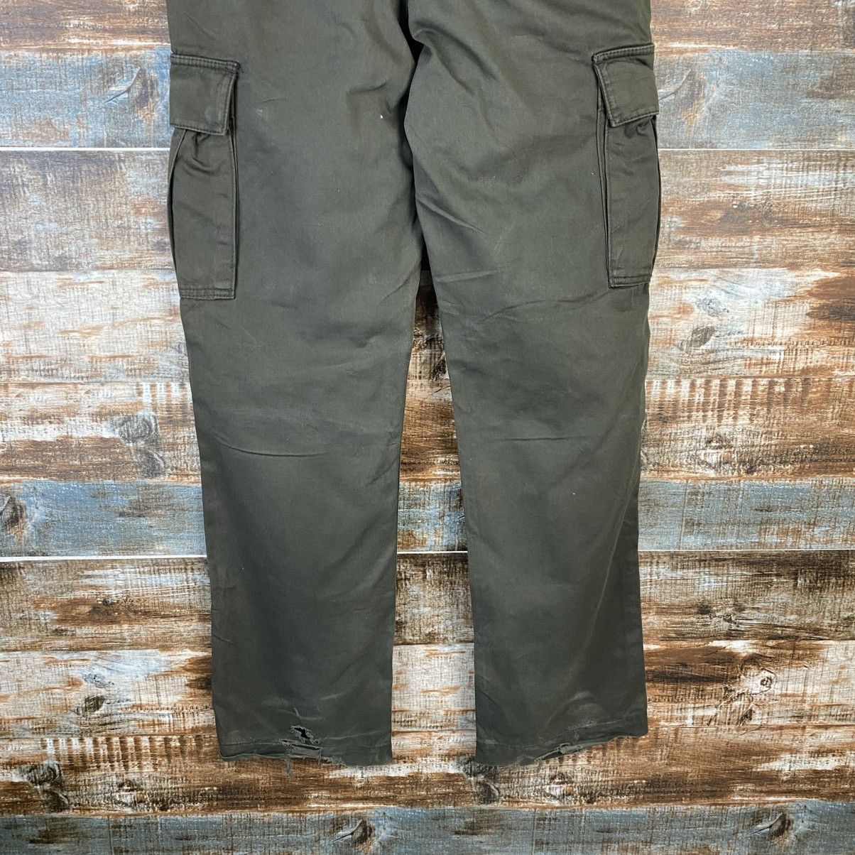 Japanese Brand DL Baldia Green Cargo Utility Multipocket Pants #C1259 Size US 29 - 17 Thumbnail