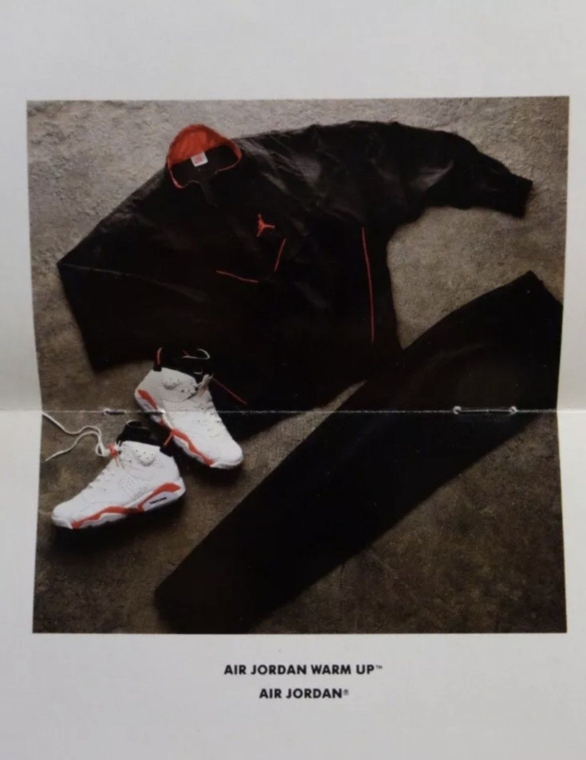 Jordan Brand 90s Vintage 1991 Nike Air Jordan VI Infrared Jacket Size US L / EU 52-54 / 3 - 9 Thumbnail