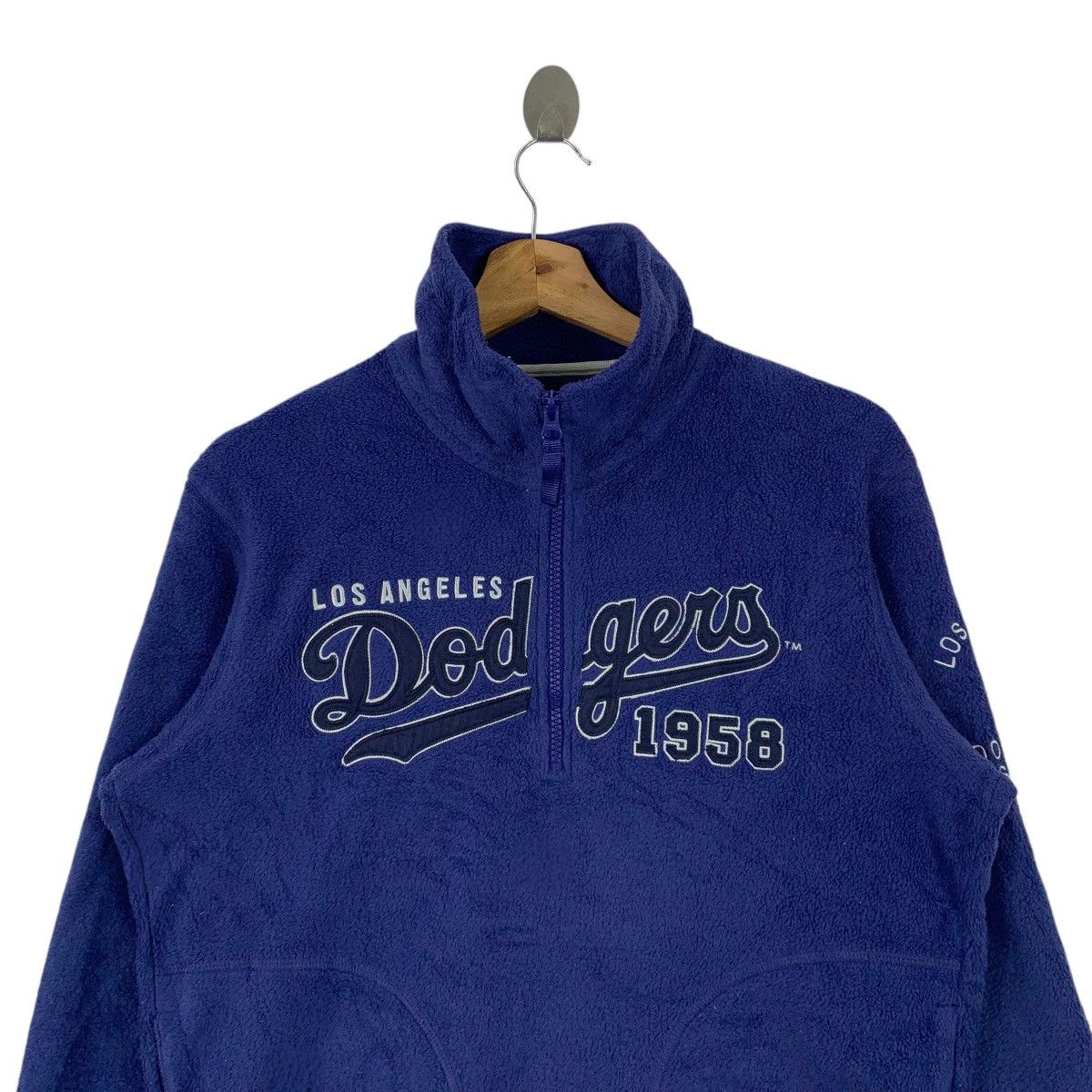 MLB Los Angeles DODGERS MLB Baseball Half Zipper Sweatshirt Size US M / EU 48-50 / 2 - 3 Thumbnail