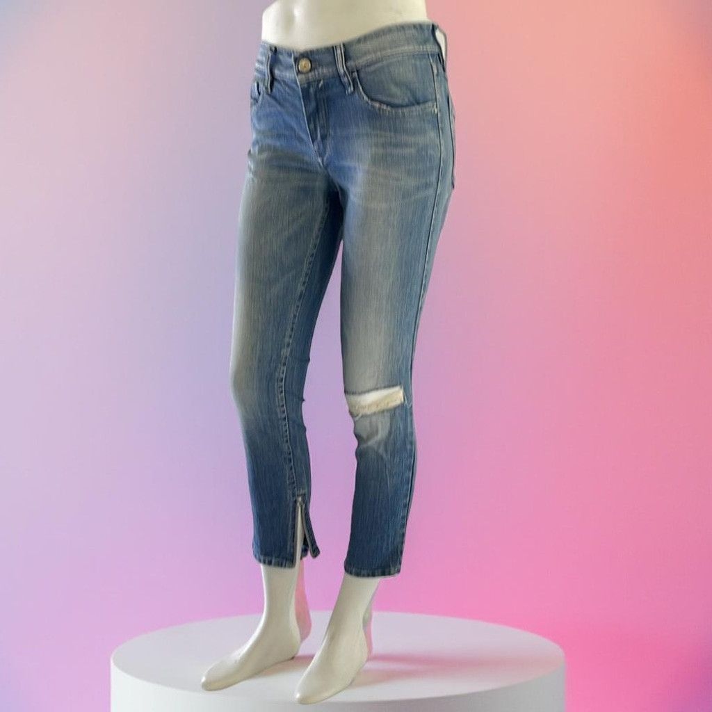 Diesel Diesel Zivy Women's Blue Distressed Jeans - size 28 Size 28" / US 6 / IT 42 - 1 Thumbnail