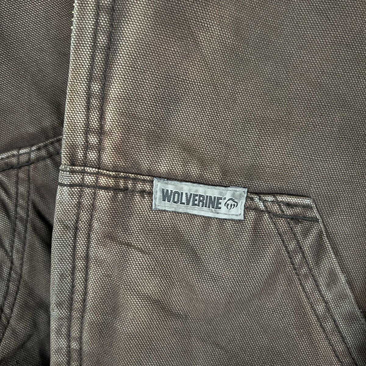 Wolverine 🔥 WOLVERINE DUCK CANVAS DYED DESTROY DISTRESS BOMBER JACKET Size US M / EU 48-50 / 2 - 15 Thumbnail