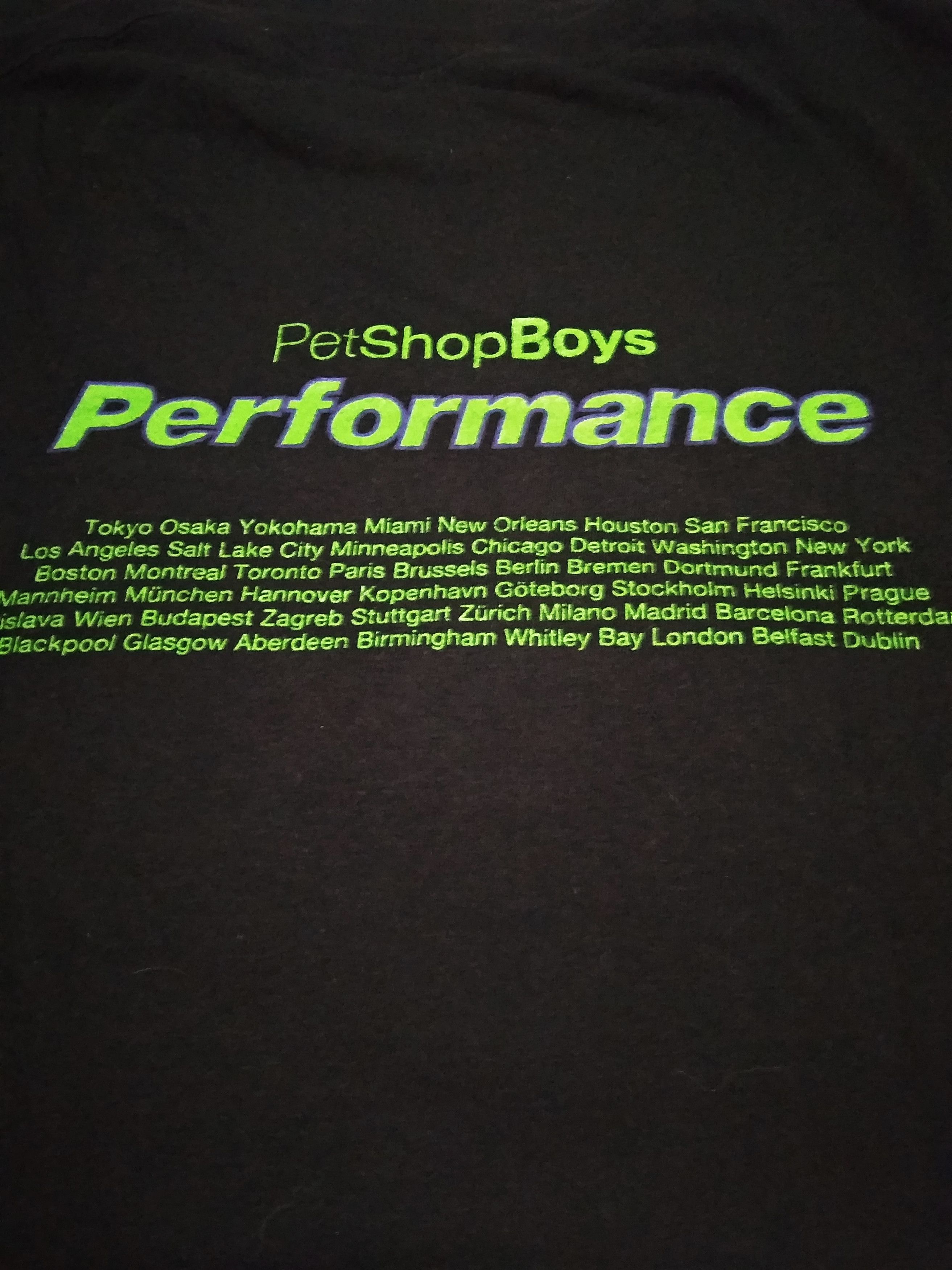 Band Tees Vintage 1991 Pet Shop Boys band Performance tour t shirt Size US XL / EU 56 / 4 - 5 Thumbnail