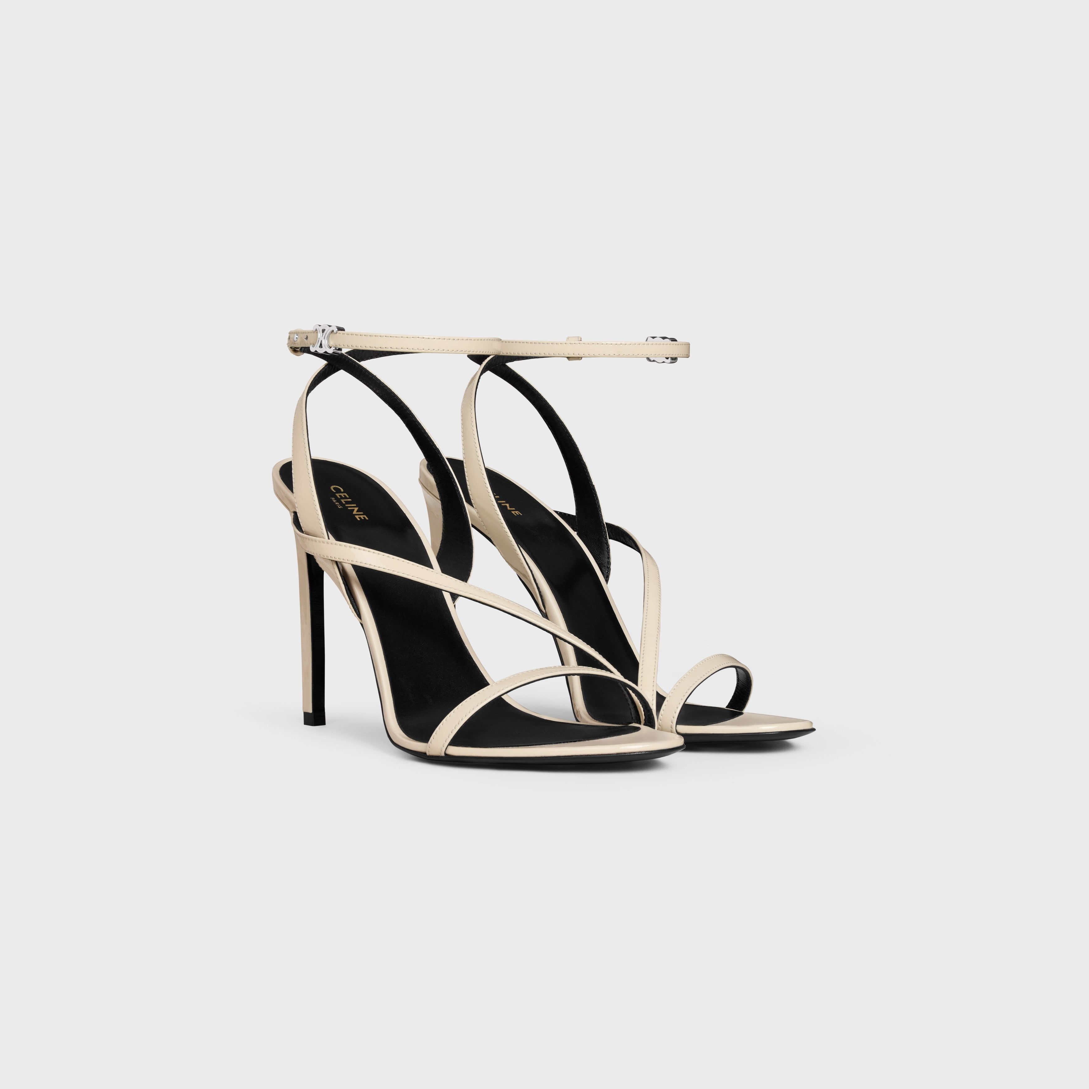 Celine o1bcso1str0925 362484582C Ava Triomphe Stiletto Sandals Milk Size US 6 / IT 36 - 2 Thumbnail
