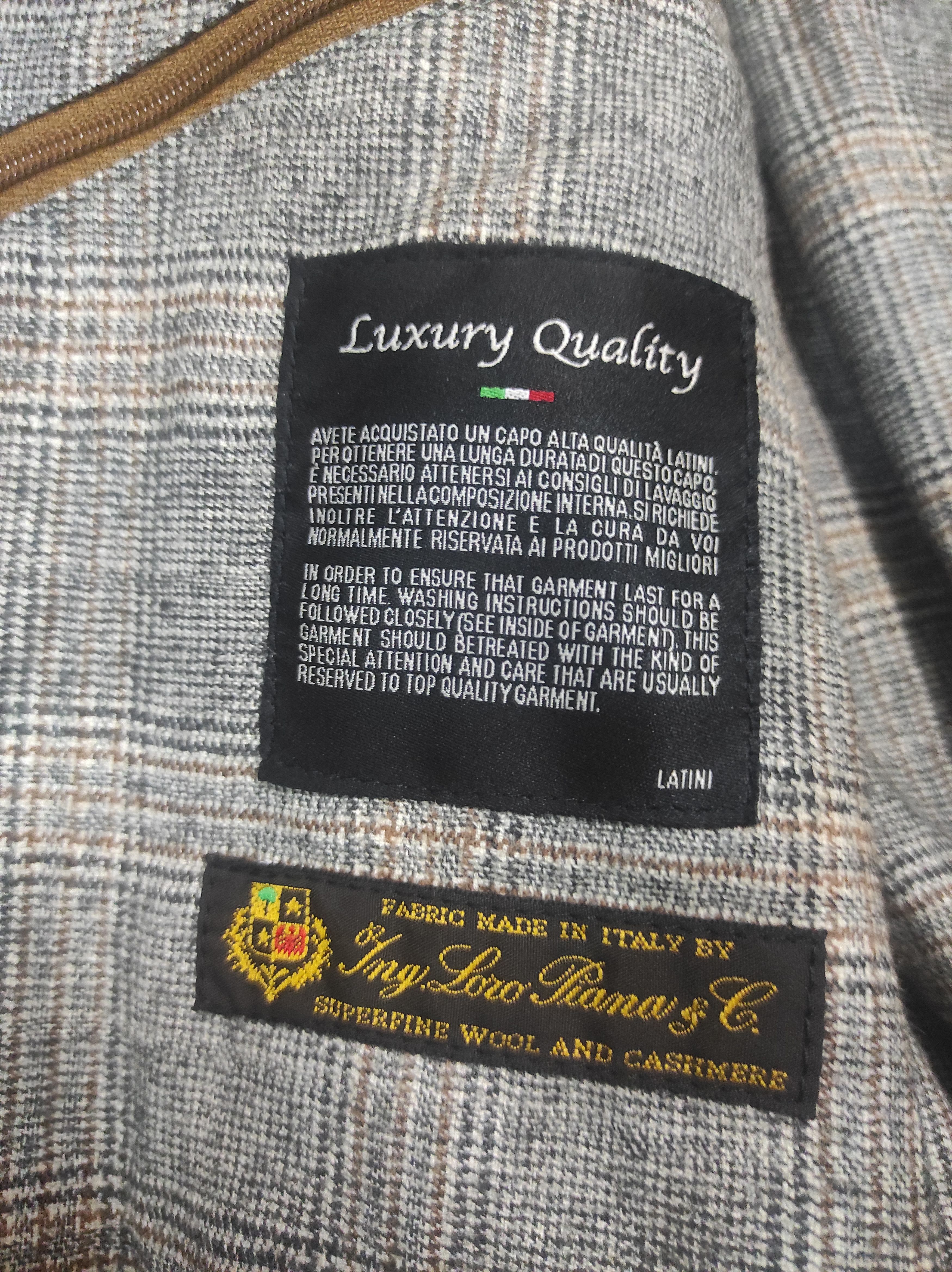 Genuine Leather Latini Finest Leather Jacket Size US L / EU 52-54 / 3 - 12 Thumbnail