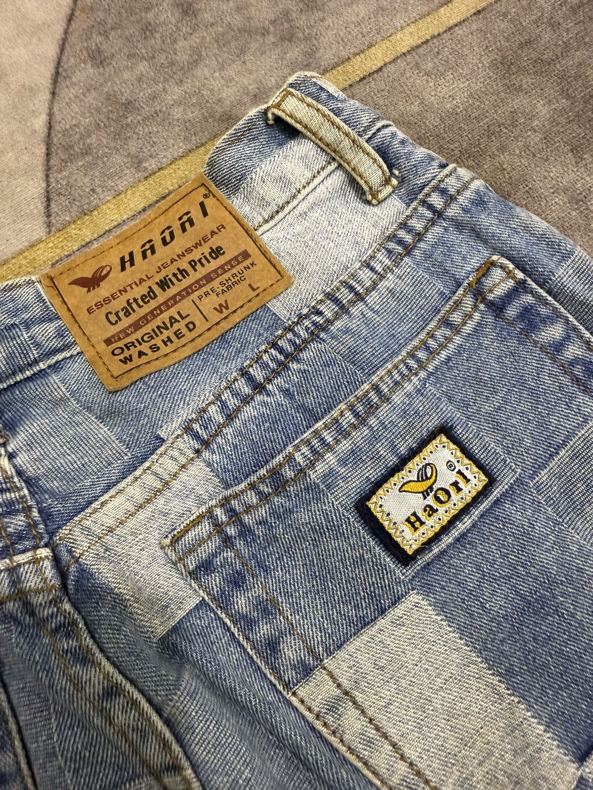 Kapital Kountry HAORI KAPITAL STYLE BOOT CUT DENIM PANTS Size US 29 - 9 Thumbnail