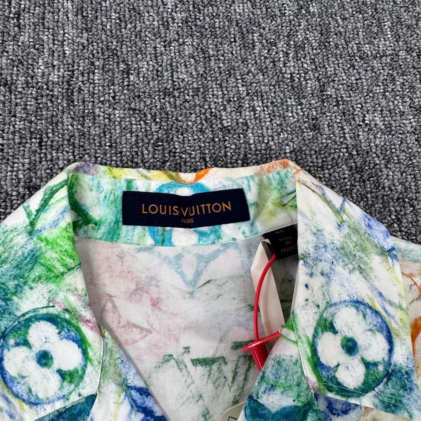 Louis Vuitton LV watercolor all over logo SS XS mint Size US XS / EU 42 / 0 - 4 Thumbnail