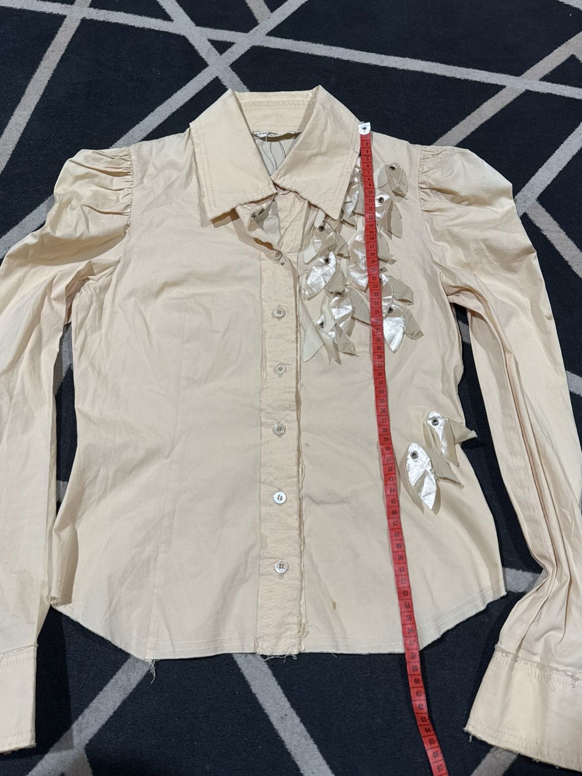 Issey Miyake Archived Styled Chromosomein Button Shirt Size S / US 4 / IT 40 - 7 Thumbnail