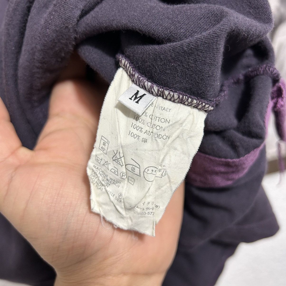 Designer HELMUT LANG BONDAGE SHIRT 2003 PURPLE ARCHIVE Size US M / EU 48-50 / 2 - 6 Thumbnail