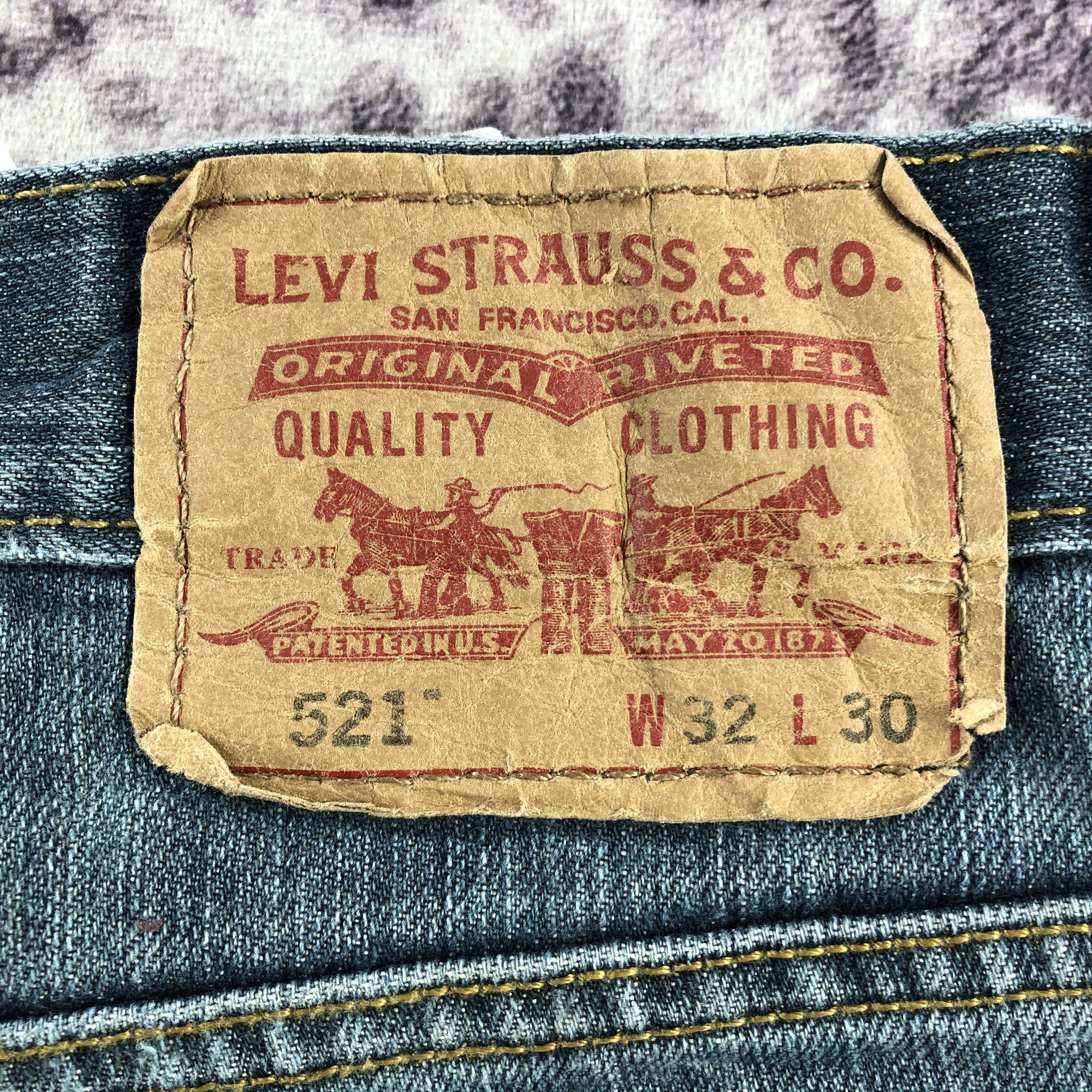 Levi's × Vintage Vintage Blue Wash Levis 521 Jeans-JM2867 Size US 33 - 7 Thumbnail