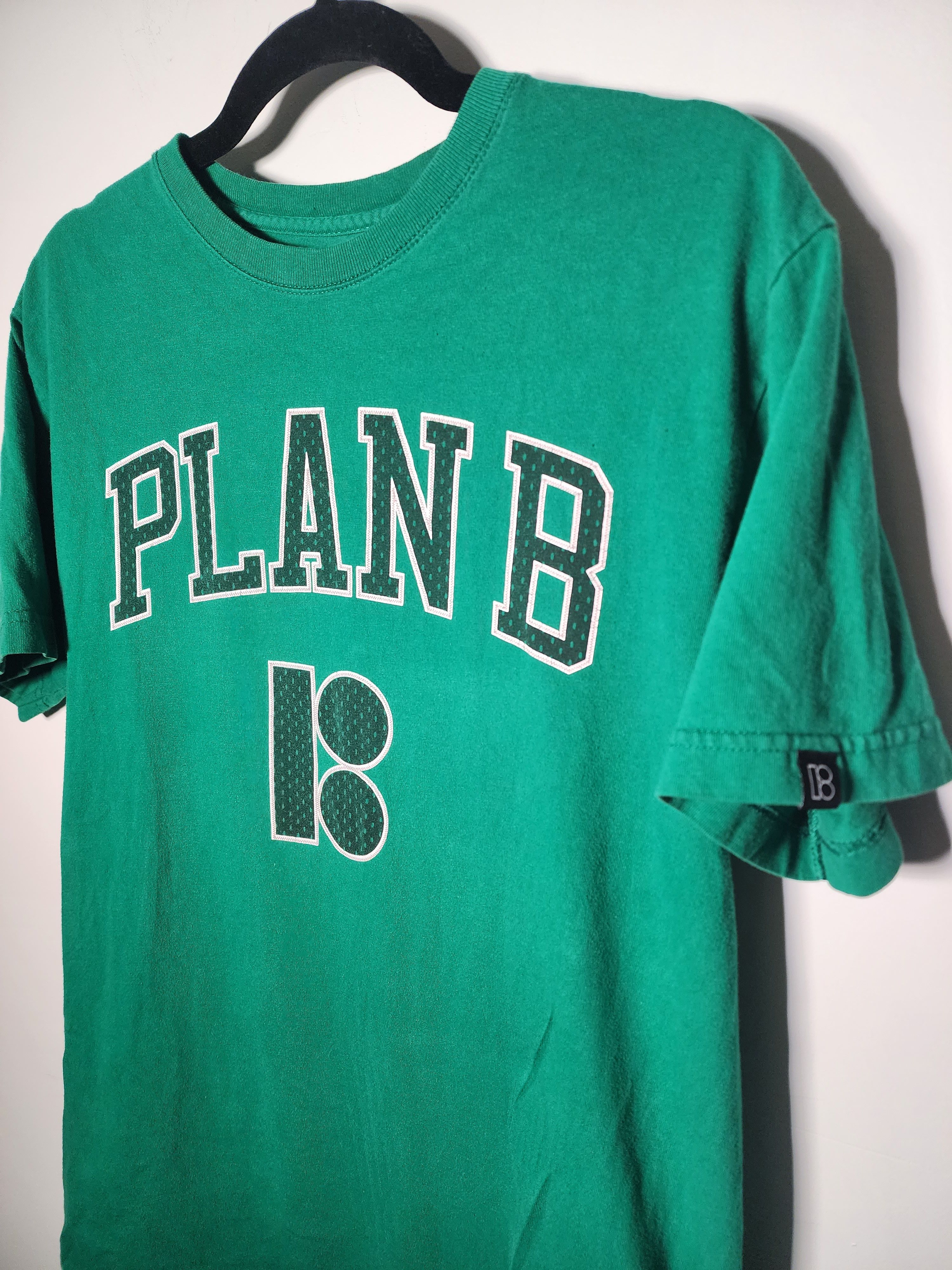 Plan B Vintage Plan B Skate T Shirt Green Classic Logo Size US M / EU 48-50 / 2 - 4 Thumbnail