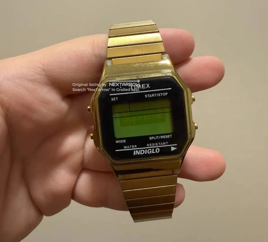 Casio × Supreme × Timex Supreme x timex digital watch | Grailed