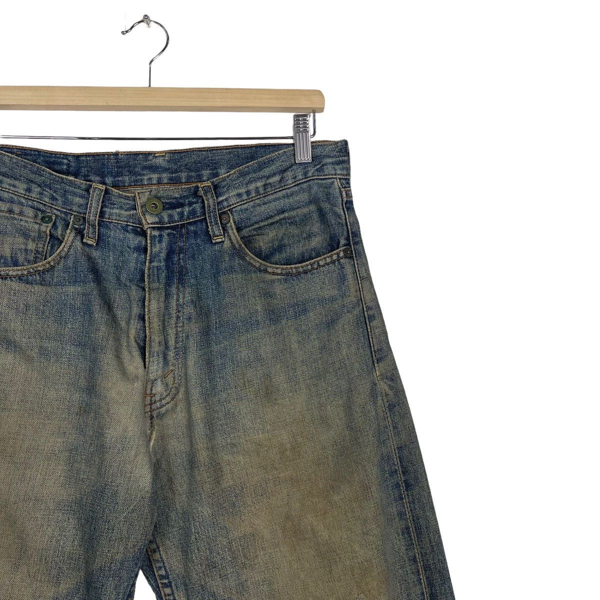 Levi's Vintage Levis 503 Selvedge Rusty Ripped Denim Jeans Size US 32 / EU 48 - 5 Thumbnail