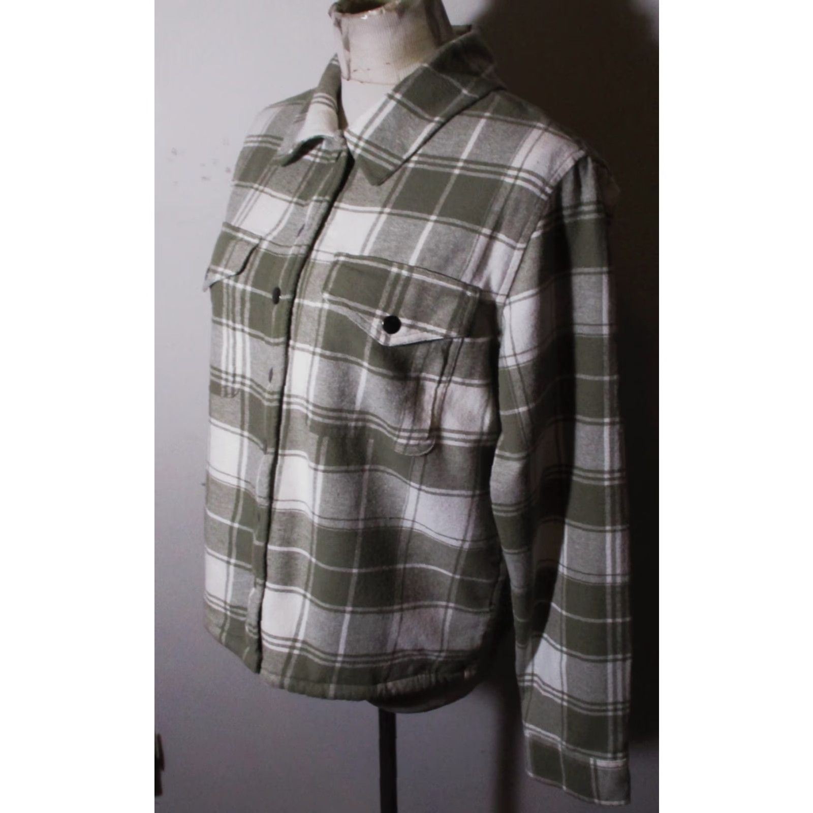 Lucky Brand LUCKY BRAND Shirt Taupe Insulated Short Jacket Women's M Size M / US 6-8 / IT 42-44 - 4 Thumbnail