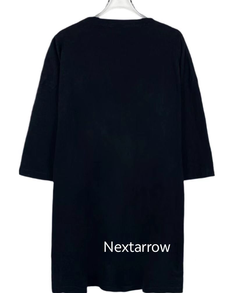 Balenciaga Balenciaga logo marathon print round neck black cotton shor Size US XL / EU 56 / 4 - 2 Thumbnail