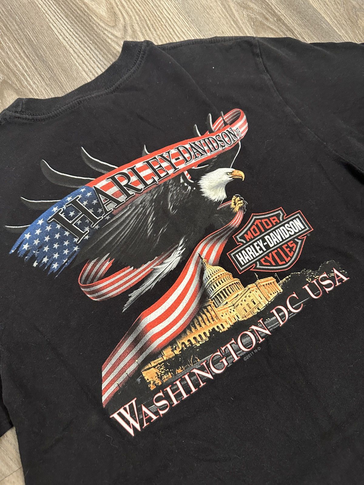 Harley Davidson Vintage Harley Davidson Tee Size US M / EU 48-50 / 2 - 4 Thumbnail