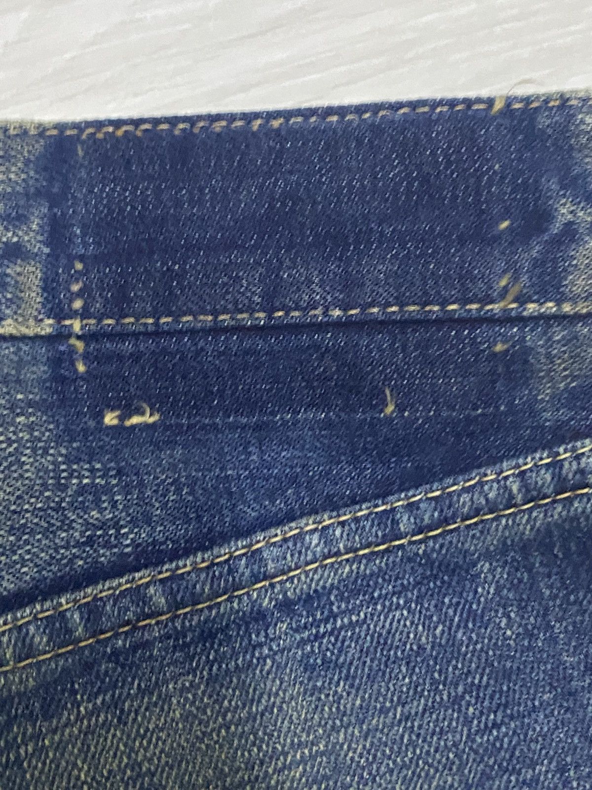 Levi's Vintage Levis Japan Mud Wash Rusty Distressed Loose Jeans Size US 33 - 14 Thumbnail