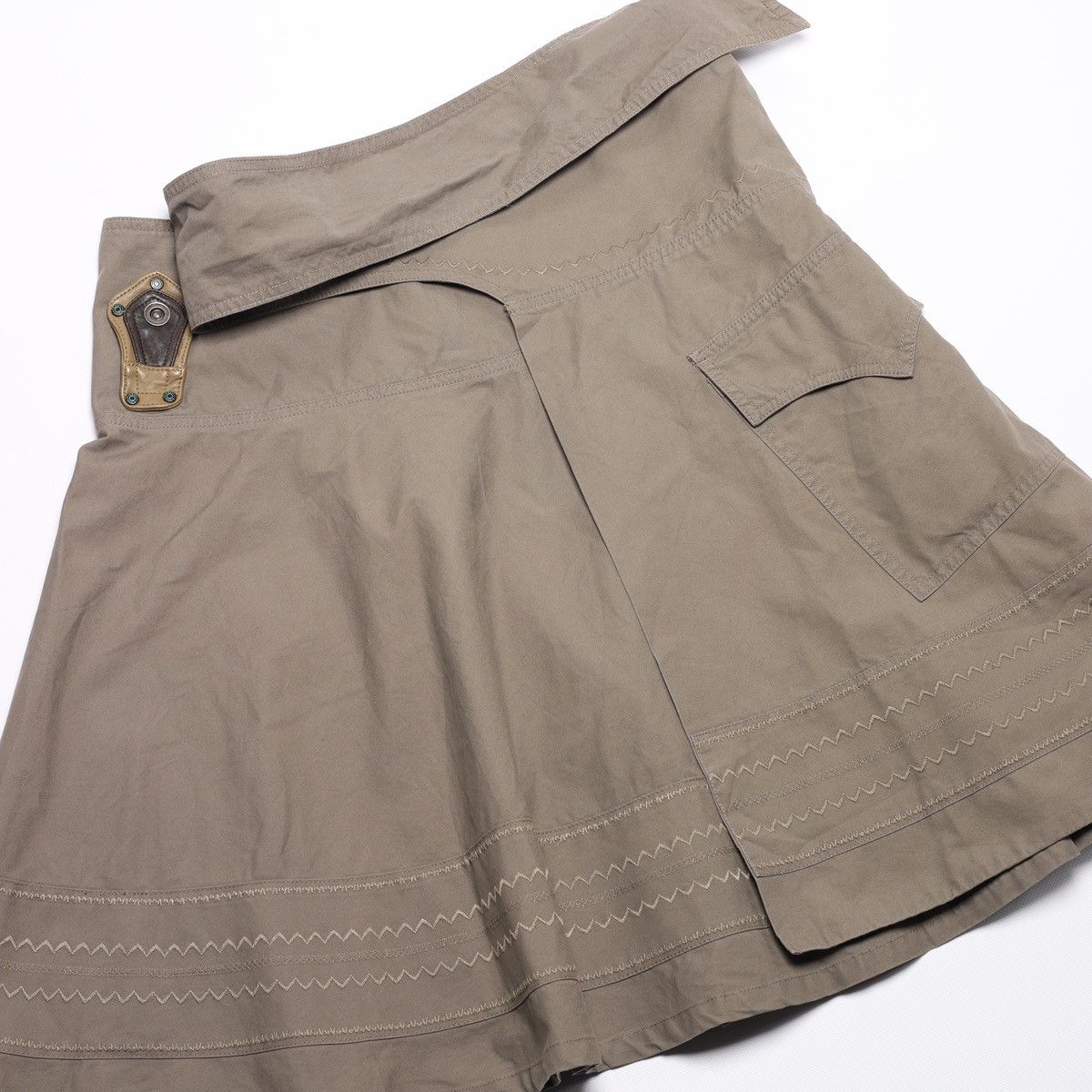 Diesel Diesel Wide Skirt Cotton y2k Avantgarde pocket Size 29" - 13 Thumbnail