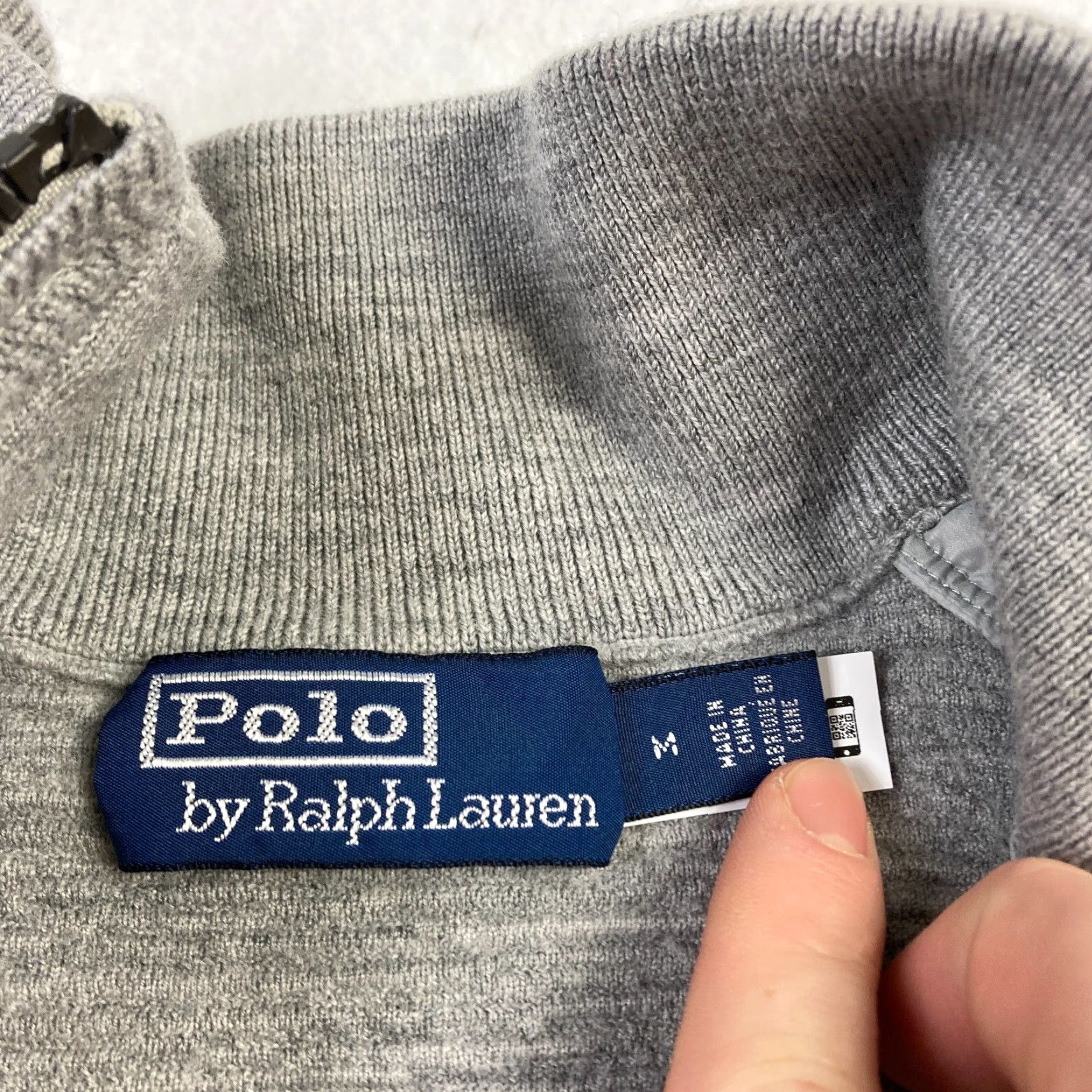 Ralph Lauren Polo Ralph Lauren Bomber Jacket Women's Medium Gray Wool Full Zip Long Sleeve Size M / US 6-8 / IT 42-44 - 4 Thumbnail