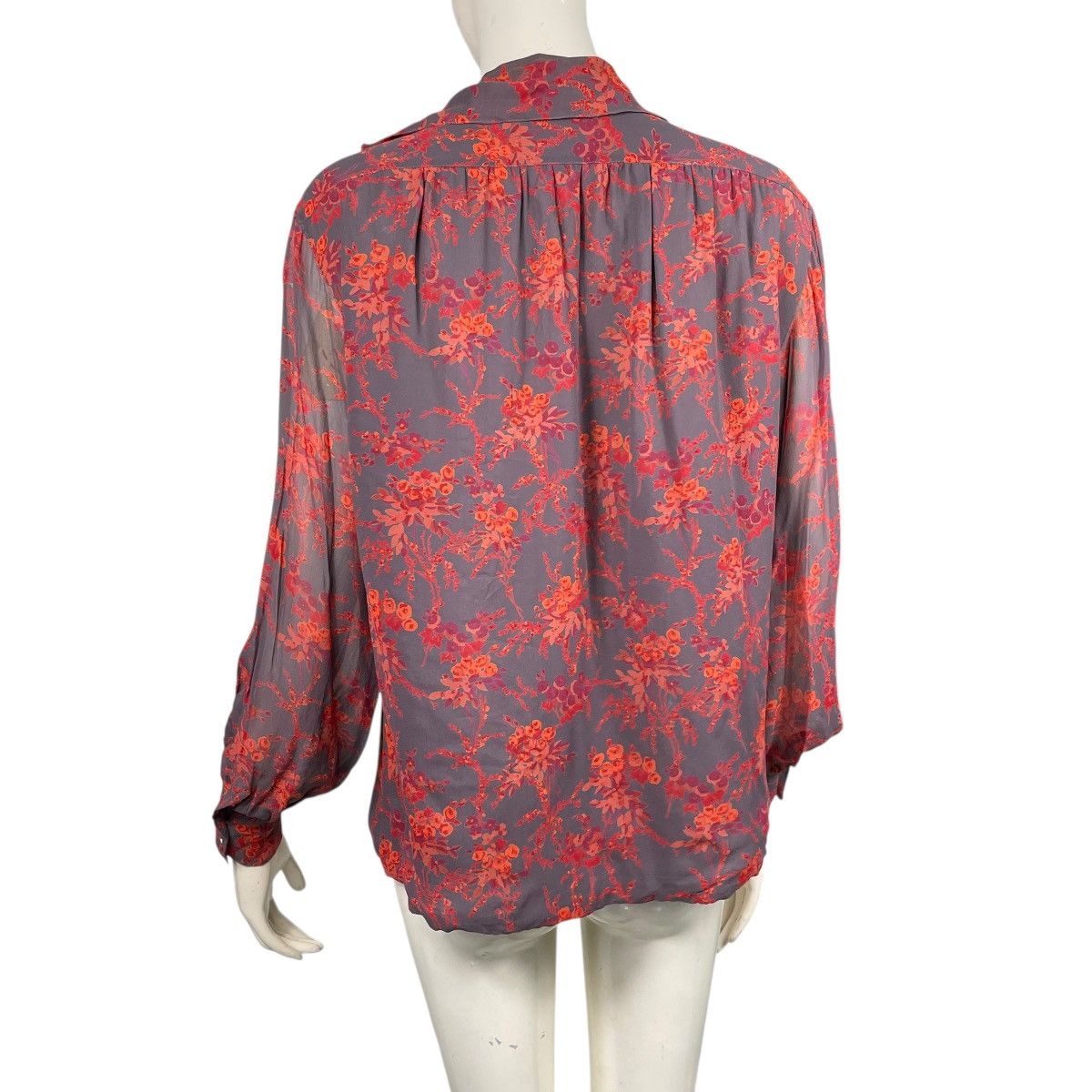 Christian Dior Monsieur Christian Dior Flower Design Shirt Blouse Size M / US 6-8 / IT 42-44 - 7 Thumbnail