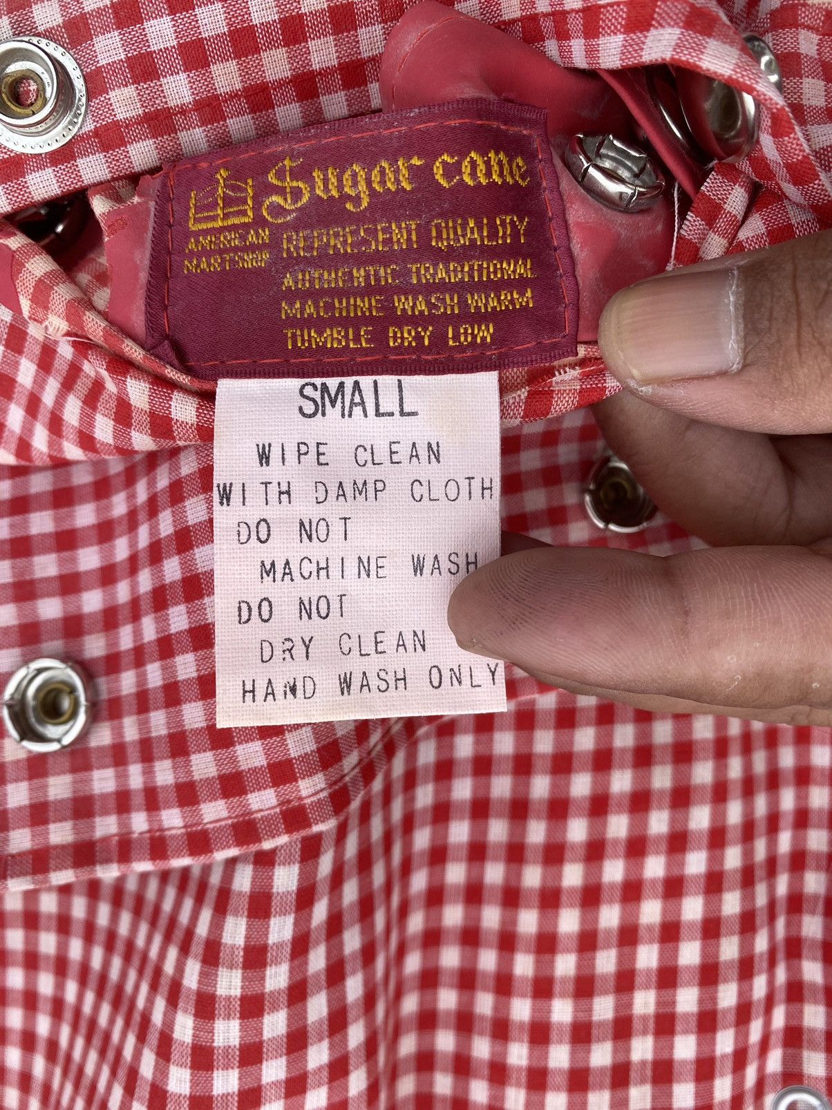 Sugar Cane Rare Vintage 90s Sugar Cane Checkered Jacket Size US M / EU 48-50 / 2 - 13 Thumbnail