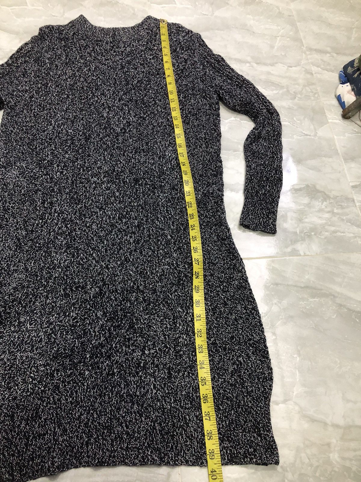 Global Work Global Work Marled Heavy Knit Midi Dress Japan Size M / US 6-8 / IT 42-44 - 14 Thumbnail