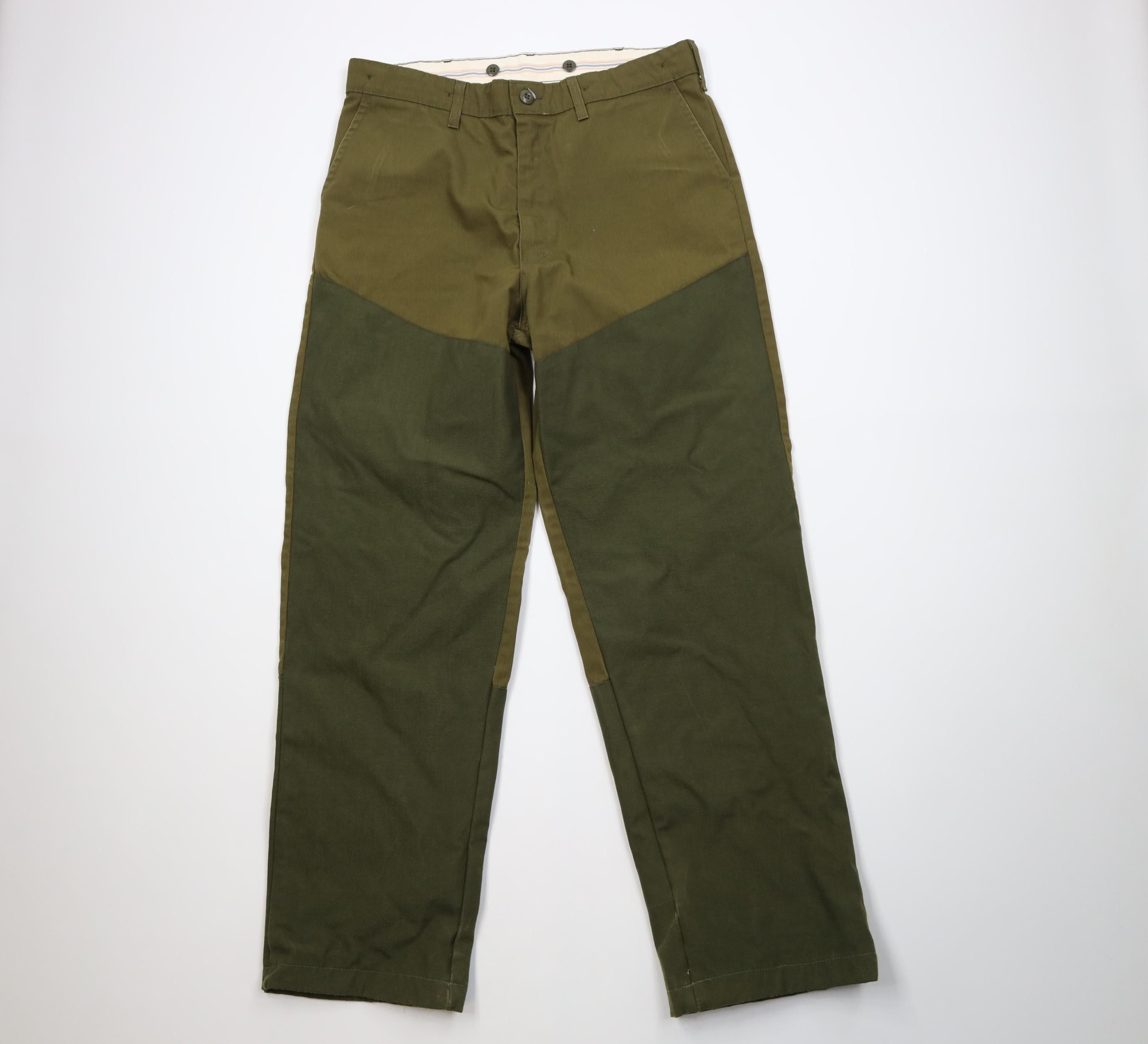 Cabelas Vintage 90s Cabelas Wide Leg Hunting Field Brush Pants USA Size US 36 / EU 52 - 1 Thumbnail