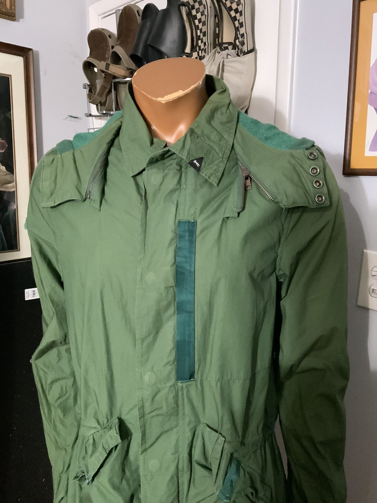 DENHAM Denham The Jeanmaker Fjord Style Fishtail Parka Twill Jacket Size US M / EU 48-50 / 2 - 10 Thumbnail