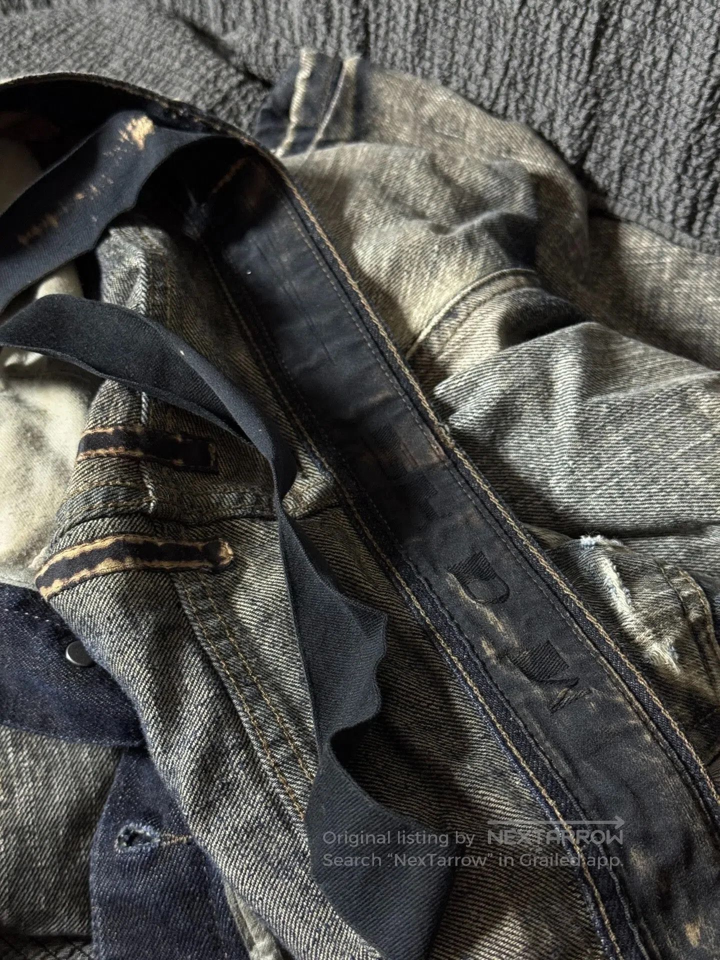 Rick Owens rick owens early distressed denim pants. Size US 31 - 6 Thumbnail