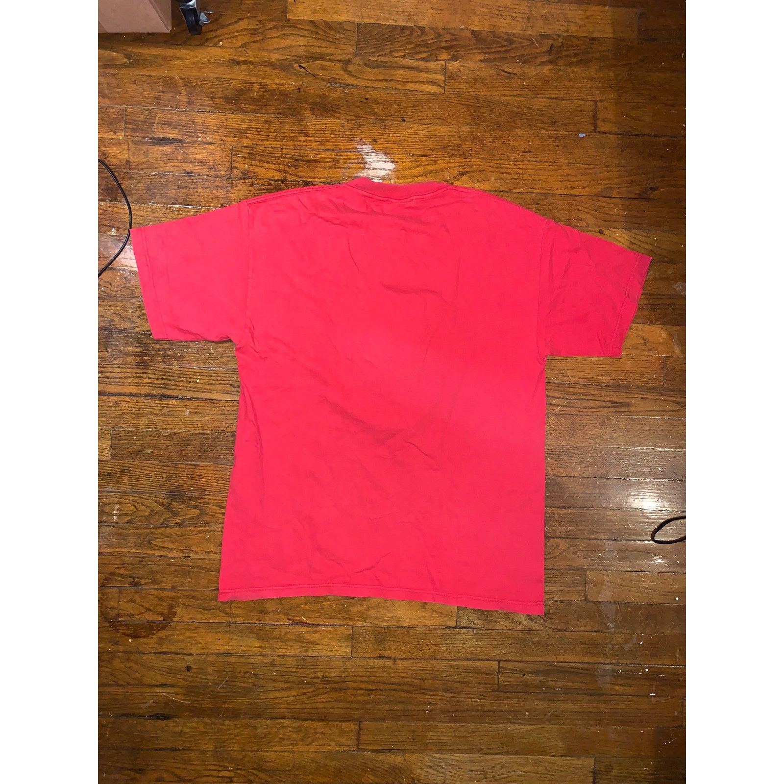 Disney × Vintage Winnie The Pooh Embroidered T Shirt Red Disney Graphic Large Size US XL / EU 56 / 4 - 3 Thumbnail