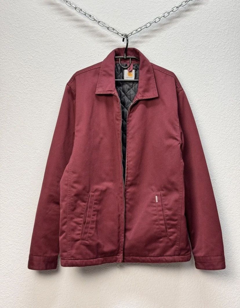 Carhartt Wip Carhartt WIP Jacket Red Work Coat Vintage Size US XL / EU 56 / 4 - 7 Thumbnail