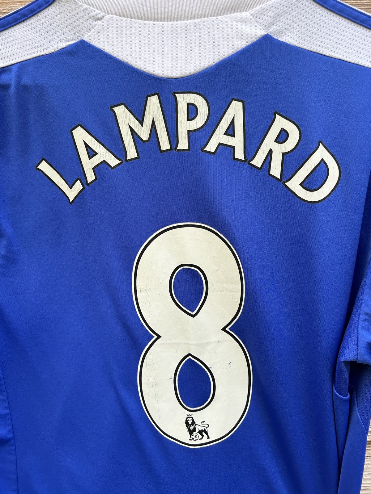 Adidas Adidas Chelsea FC #8 Lampard Frank 2011/12 Home Kit Jersey Size US M / EU 48-50 / 2 - 2 Thumbnail