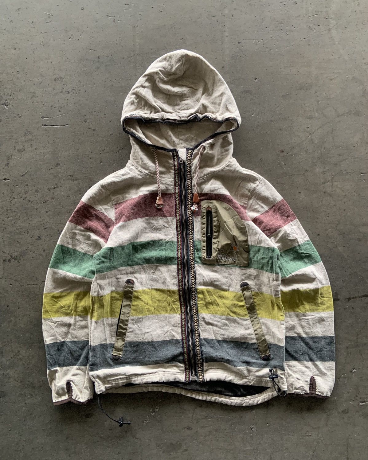 go slow caravan Go Slow Caravan Color Block Jacket Size US L / EU 52-54 / 3 - 1 Thumbnail