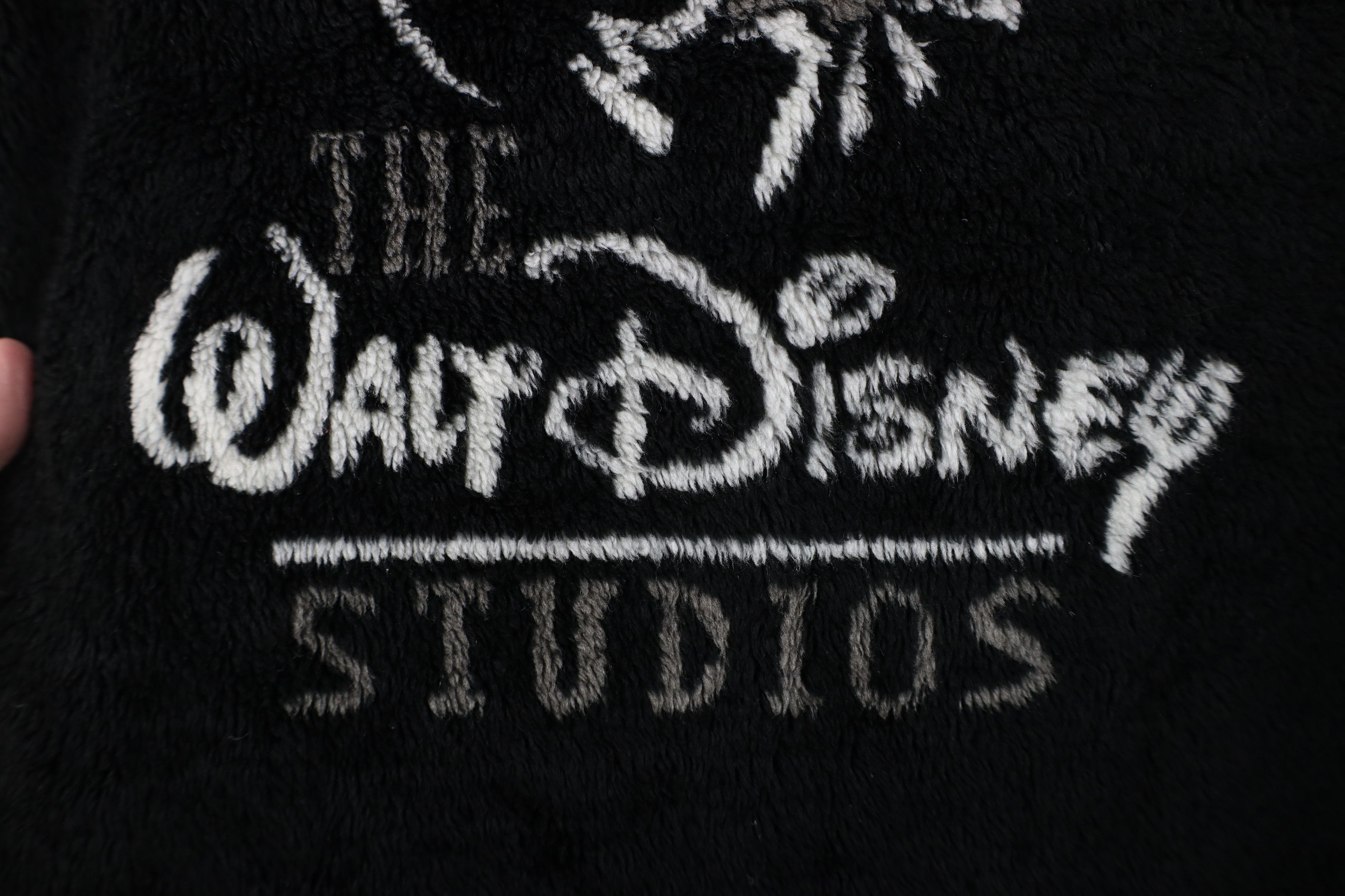 Disney Vintage 90s Walt Disney Studios Shag Fleece Sweater USA Size L / US 10 / IT 46 - 6 Thumbnail