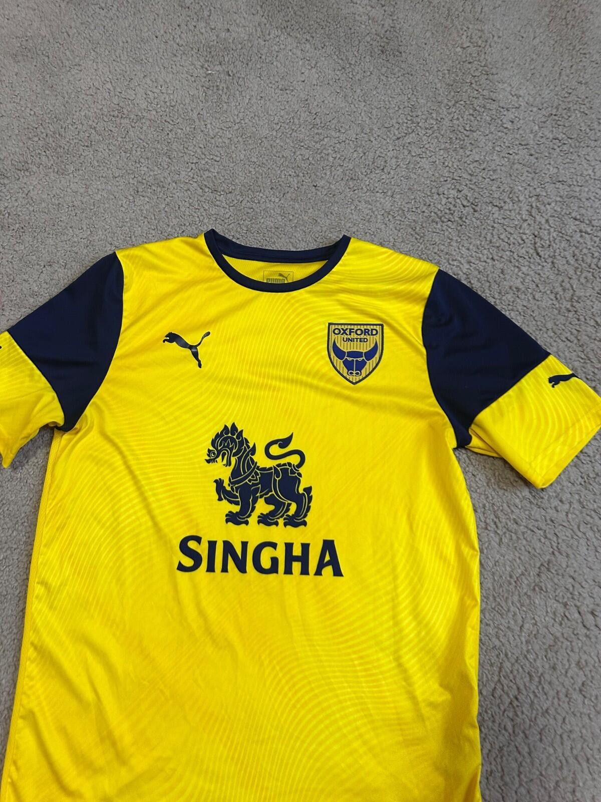 Puma Puma 2019-20 Oxford United Home Football Shirt Sz M Size US M / EU 48-50 / 2 - 3 Thumbnail