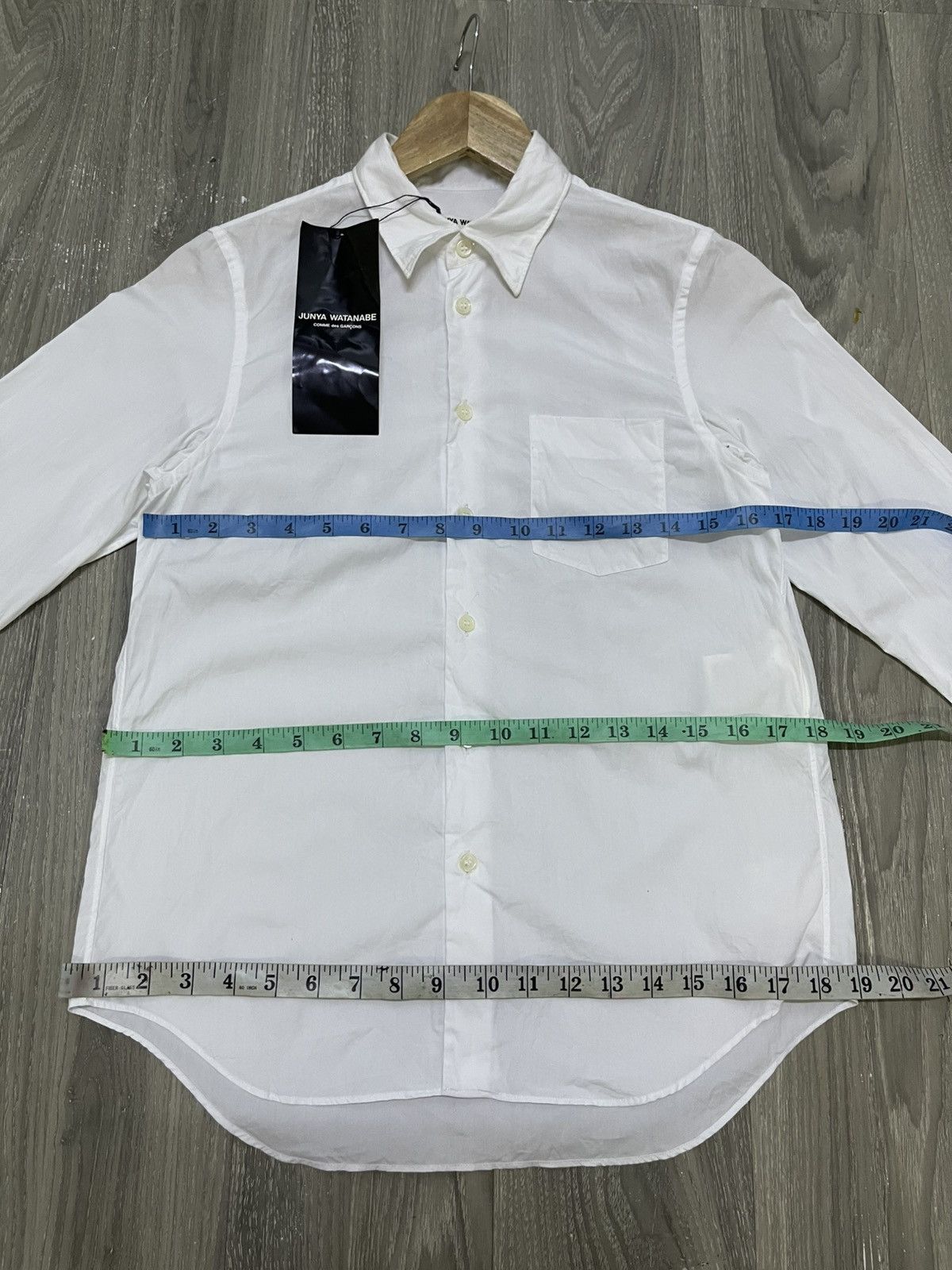 Comme des Garcons Junya watanabe x Comme des Garcons White Blouse (s) Size S / US 4 / IT 40 - 11 Thumbnail