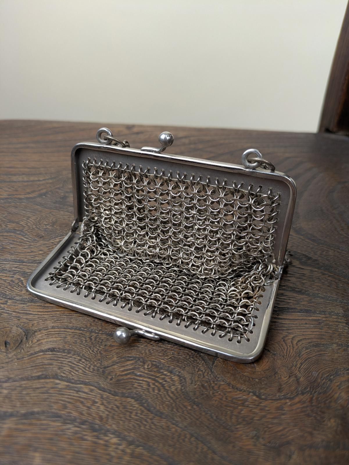Other 1920's silver chainmail mesh bag Size ONE SIZE - 5 Thumbnail