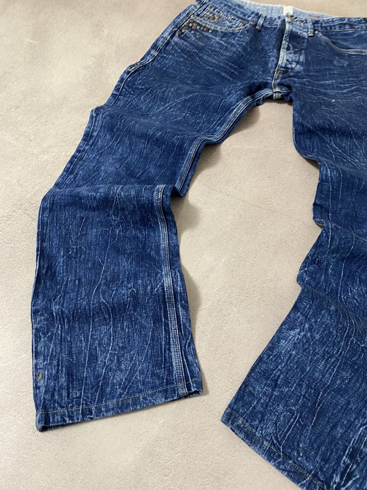 Japanese Brand × Pepe Jeans Denim baggy tornado mart style y2k jeans pants Size US 32 / EU 48 - 2 Thumbnail