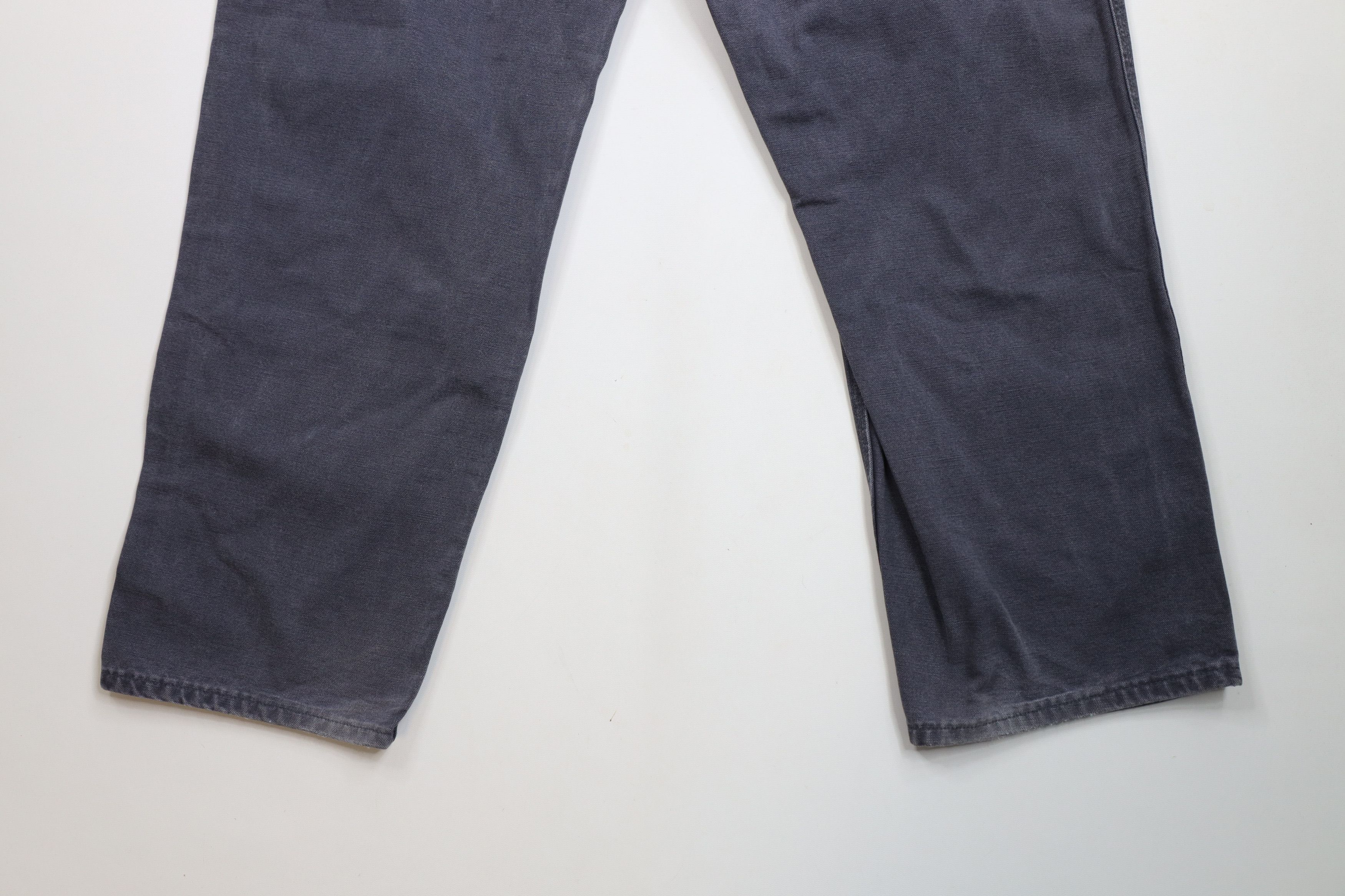Carhartt × Vintage Vintage Y2K Carhartt Wide Leg Dungaree Pants Petrol Blue Size US 44 / EU 60 - 12 Thumbnail