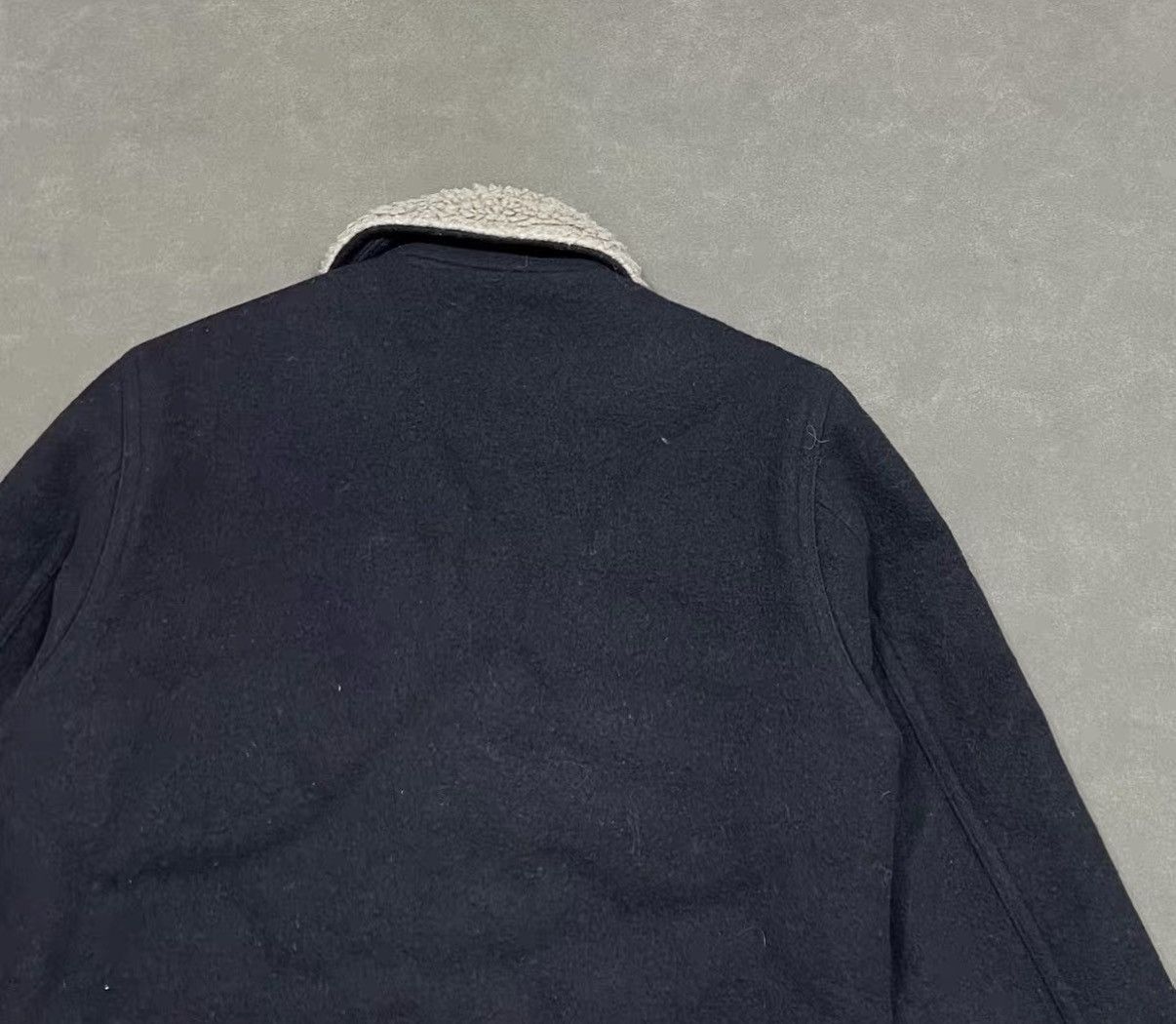 N.Hoolywood N.HOOLYWOOD Daisuke Obana Wool & Boa Fleece Jacket J16 Size US XS / EU 42 / 0 - 4 Thumbnail