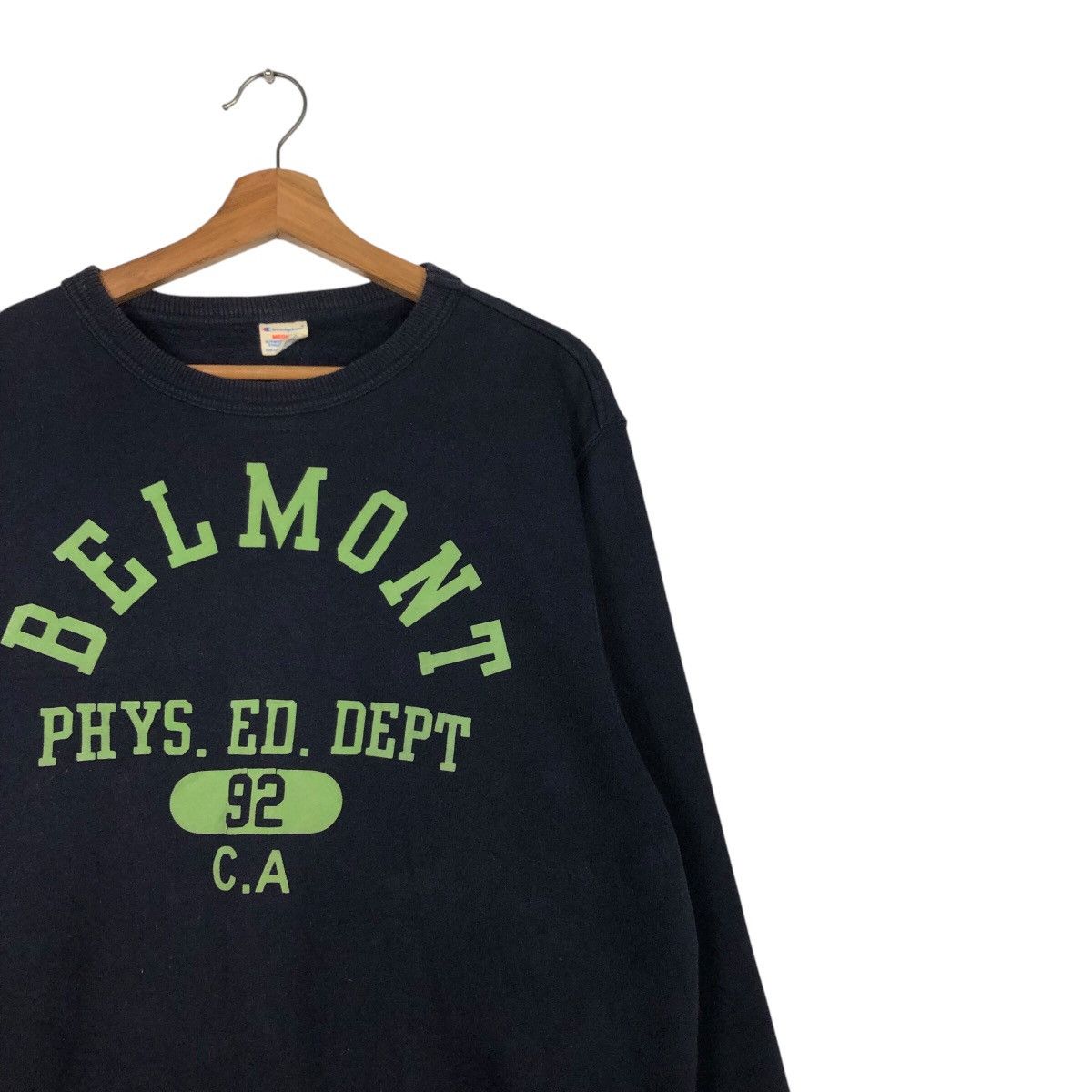 Champion 📌Vintage Sweatshirt Champion Crewneck Balmont Big Logo Size US M / EU 48-50 / 2 - 7 Thumbnail